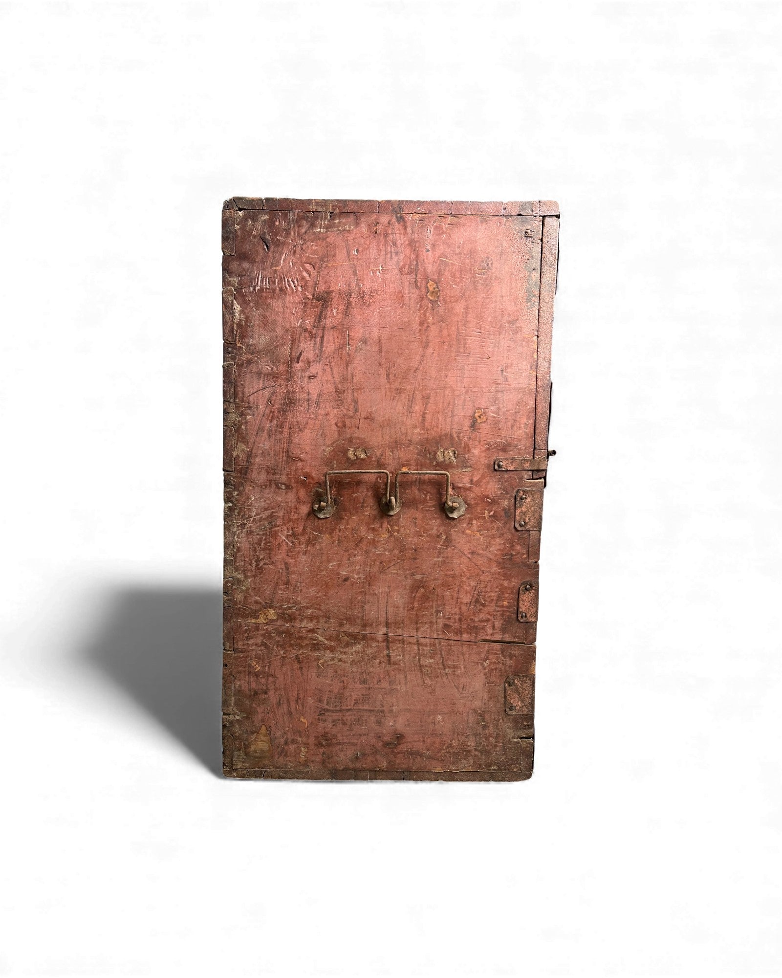 Antique North Korean Banjadi Chest with Iron Paper - Cut Motifs - Surround Living - 9