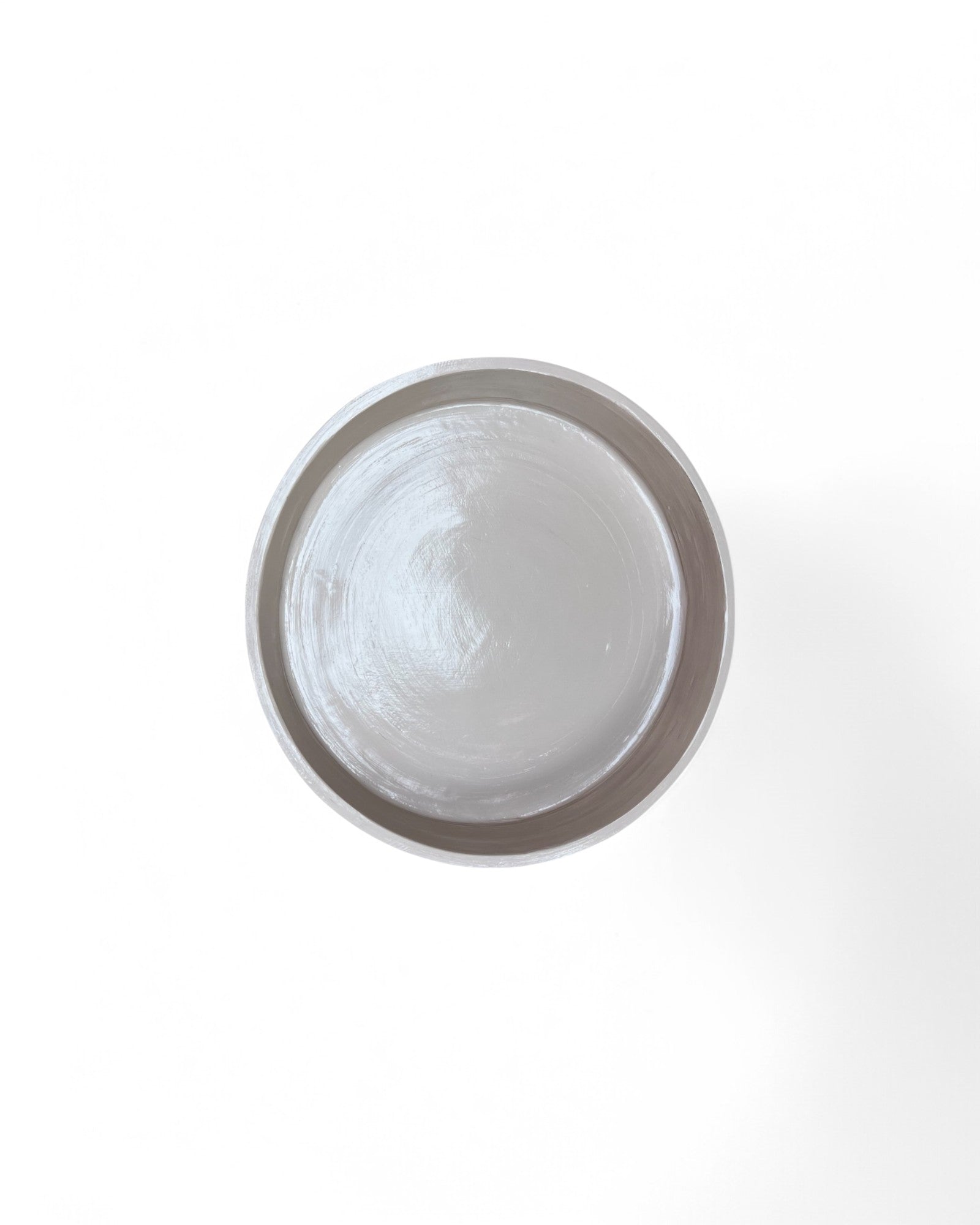 Off White Thai Tall Fruit Stand