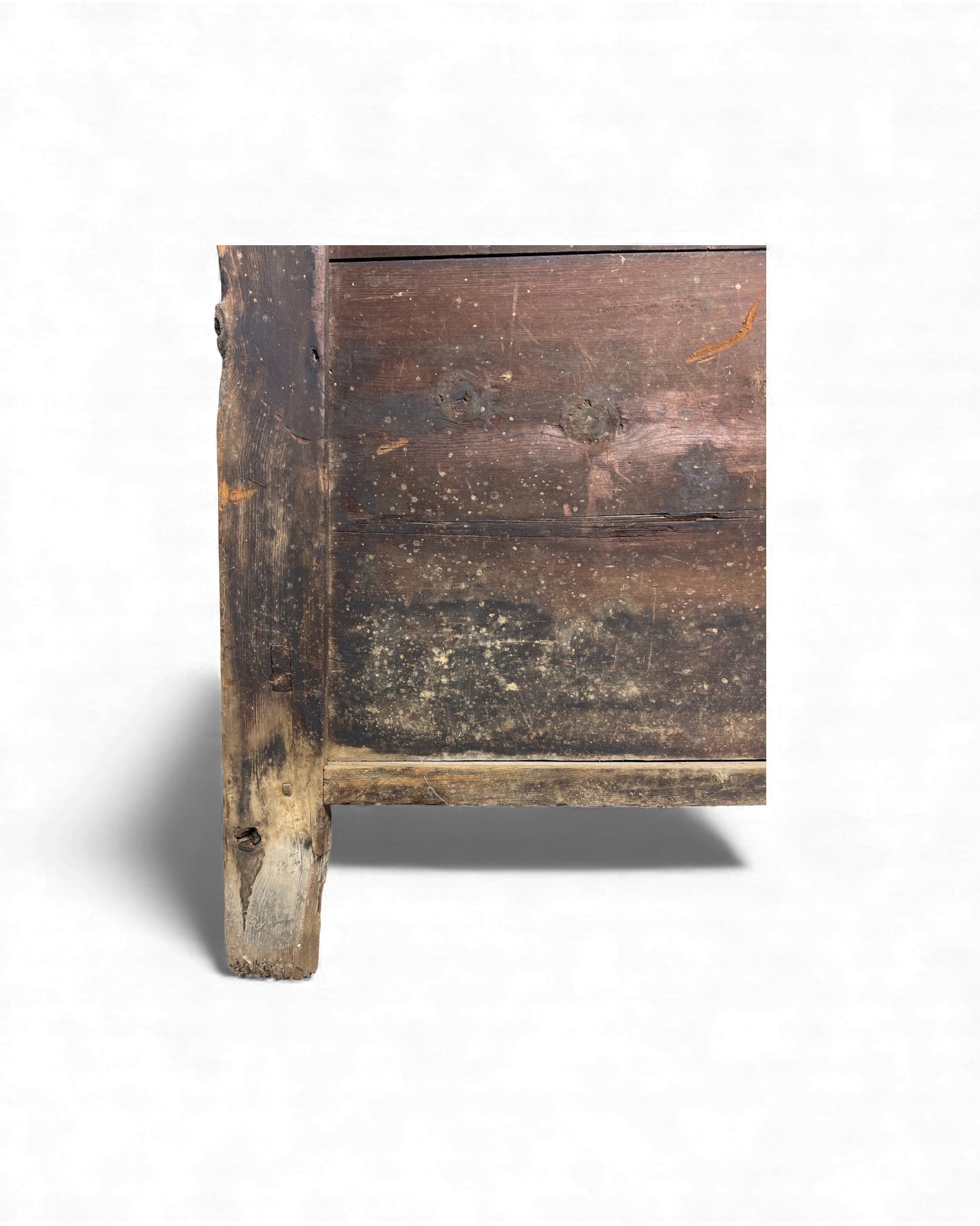 17th - Century Chinese Temple Money Chest in Black Lacquer - Surround Living - 19