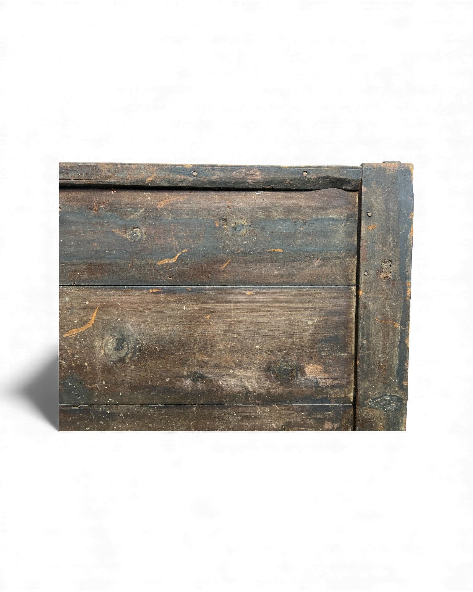 17th - Century Chinese Temple Money Chest in Black Lacquer - Surround Living - 4