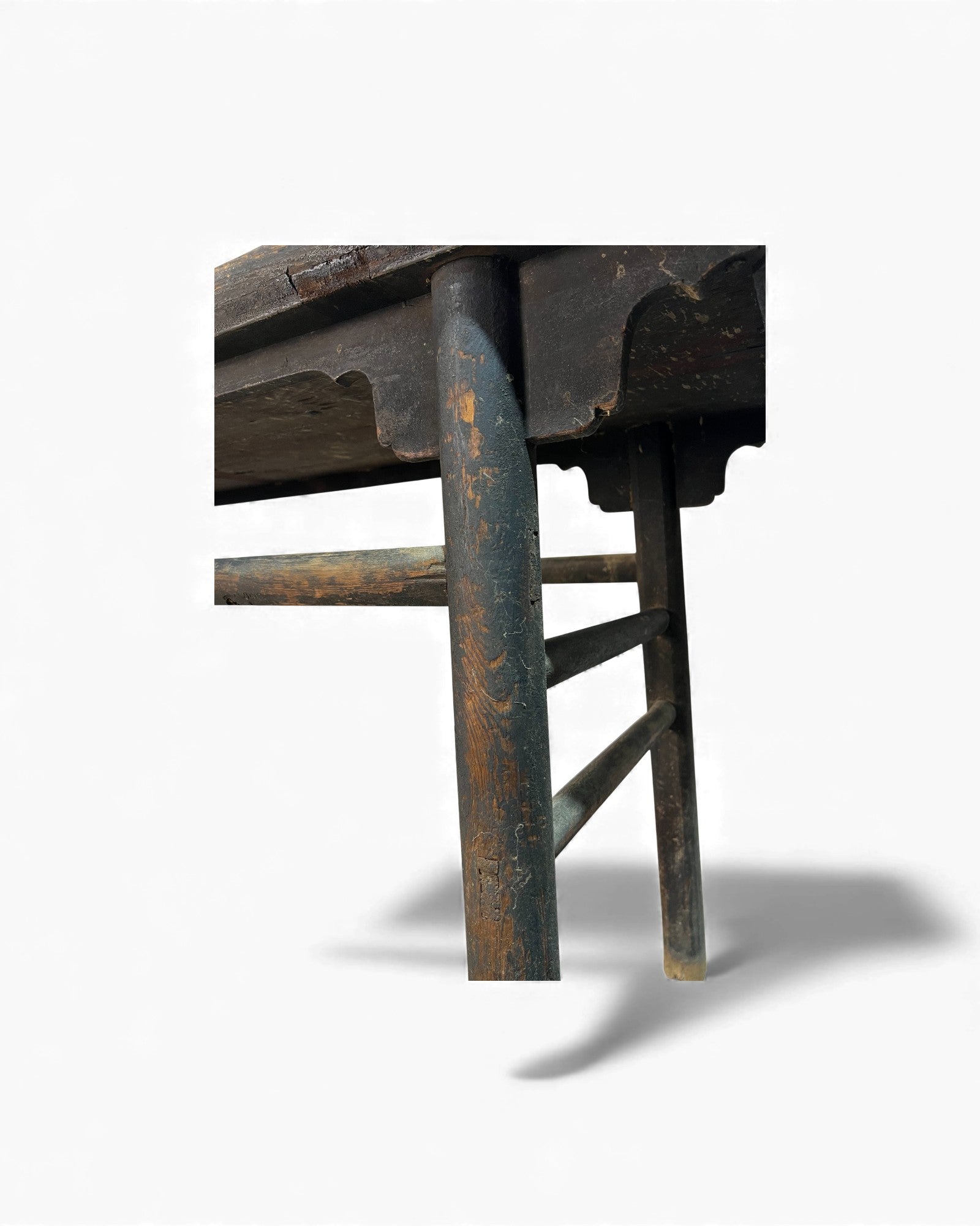 19th - Century Shanxi Calligraphy Table in Black Lacquer - Surround Living - 13