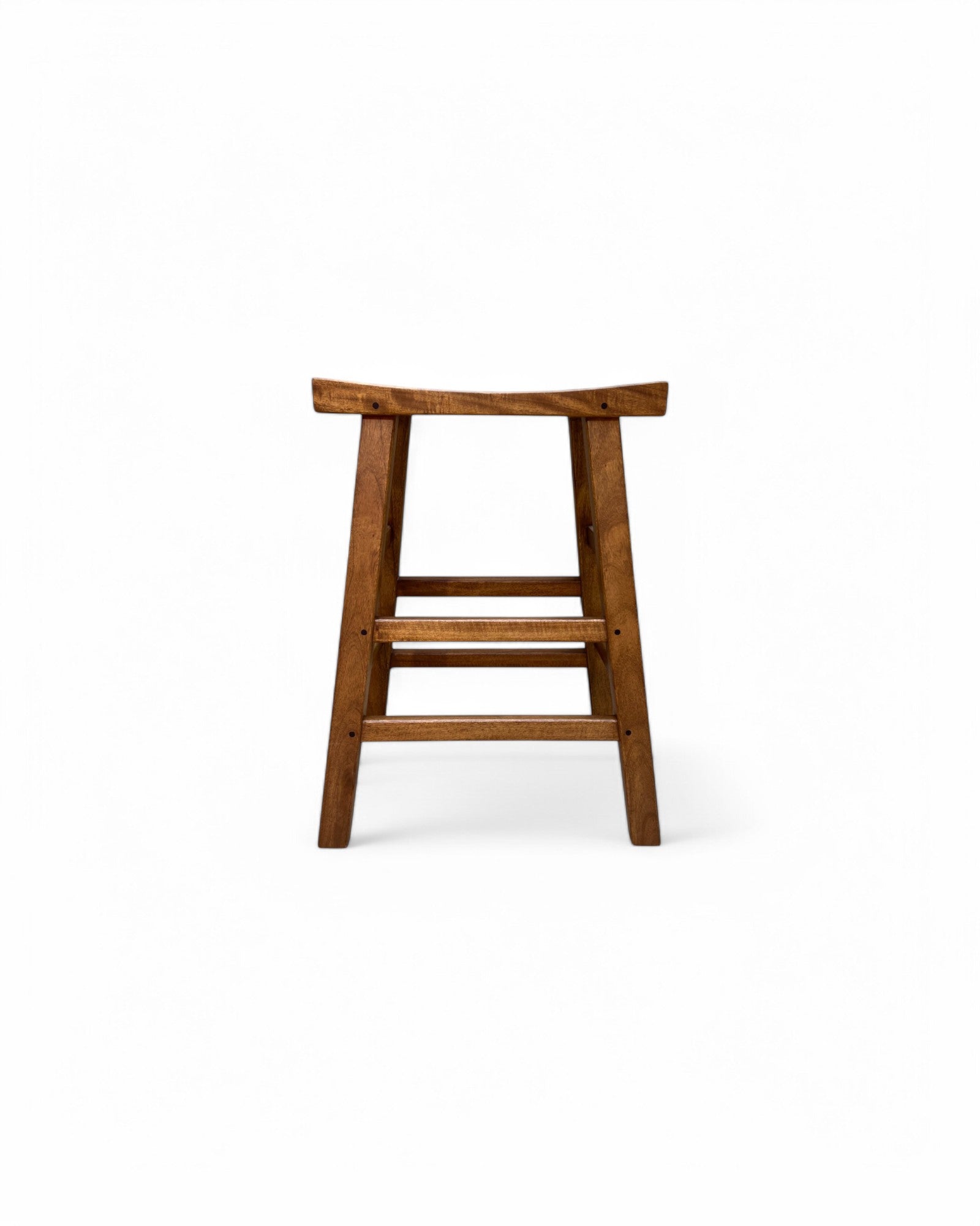Sadao T Bar Stool Dark Lacquer Finish (Short)