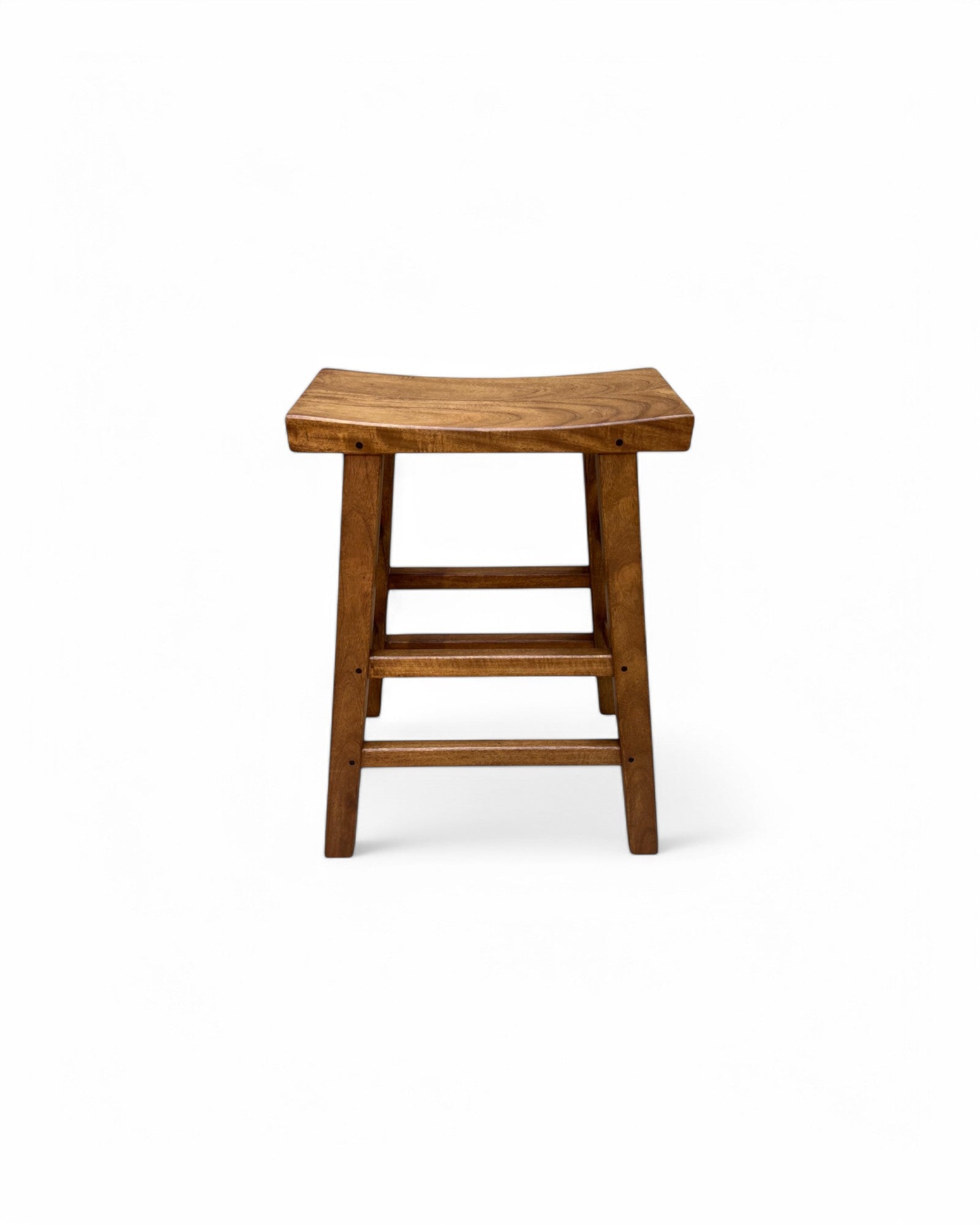 Sadao T Bar Stool Dark Lacquer Finish (Short)