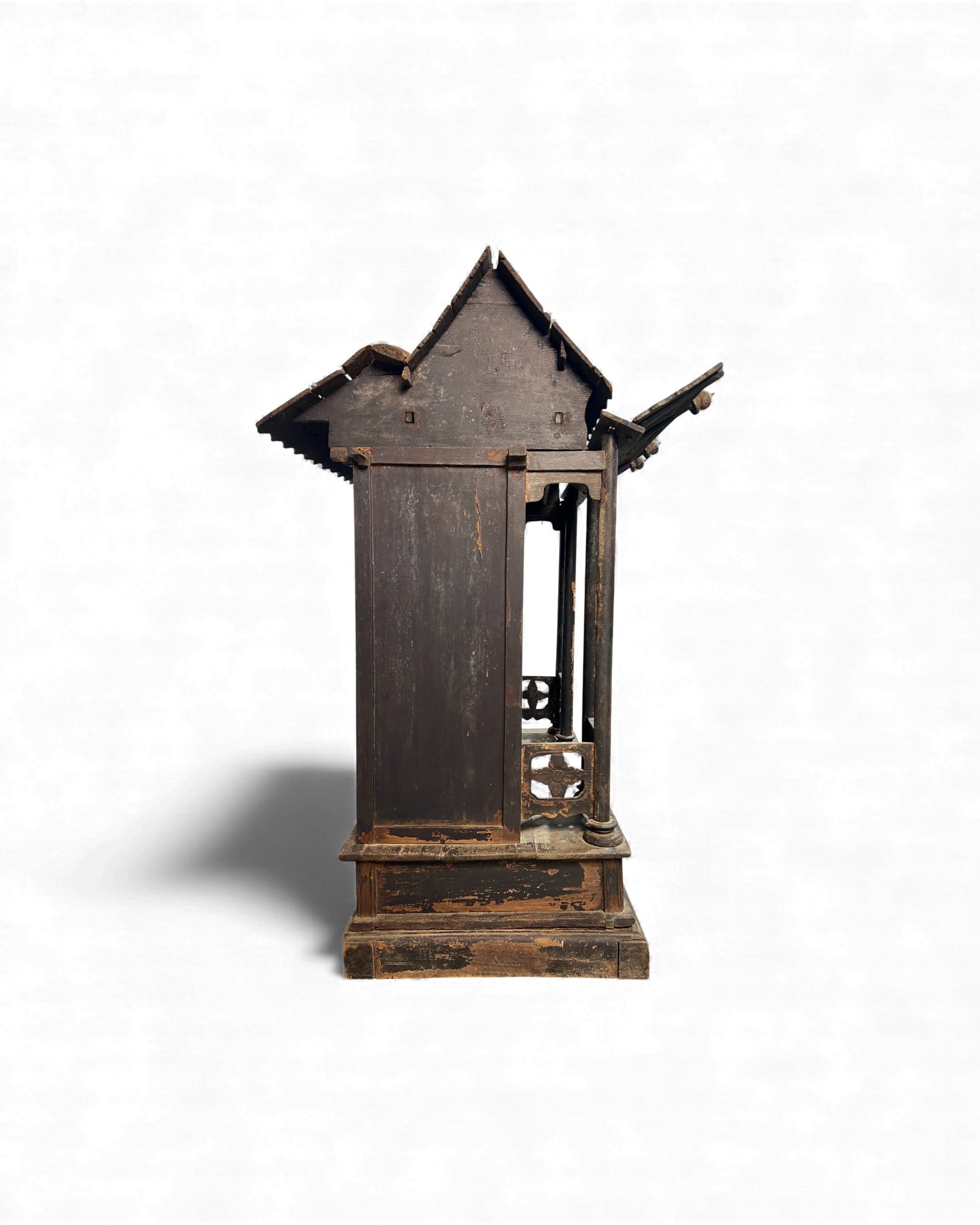Shanxi Gilt Black - Lacquer Spirit House (Home Altar Shrine) - Surround Living - 10