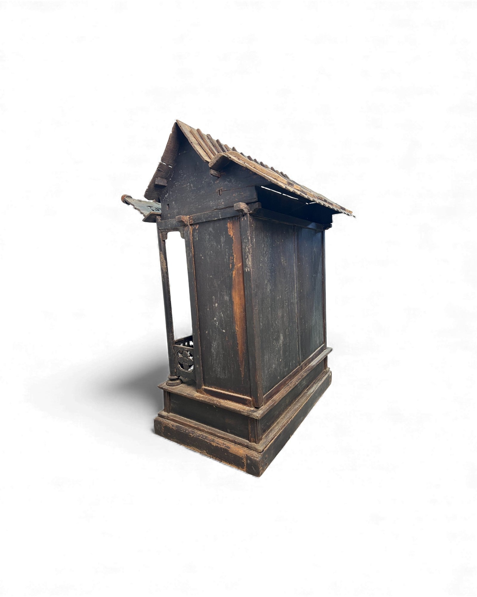 Shanxi Gilt Black - Lacquer Spirit House (Home Altar Shrine) - Surround Living - 26