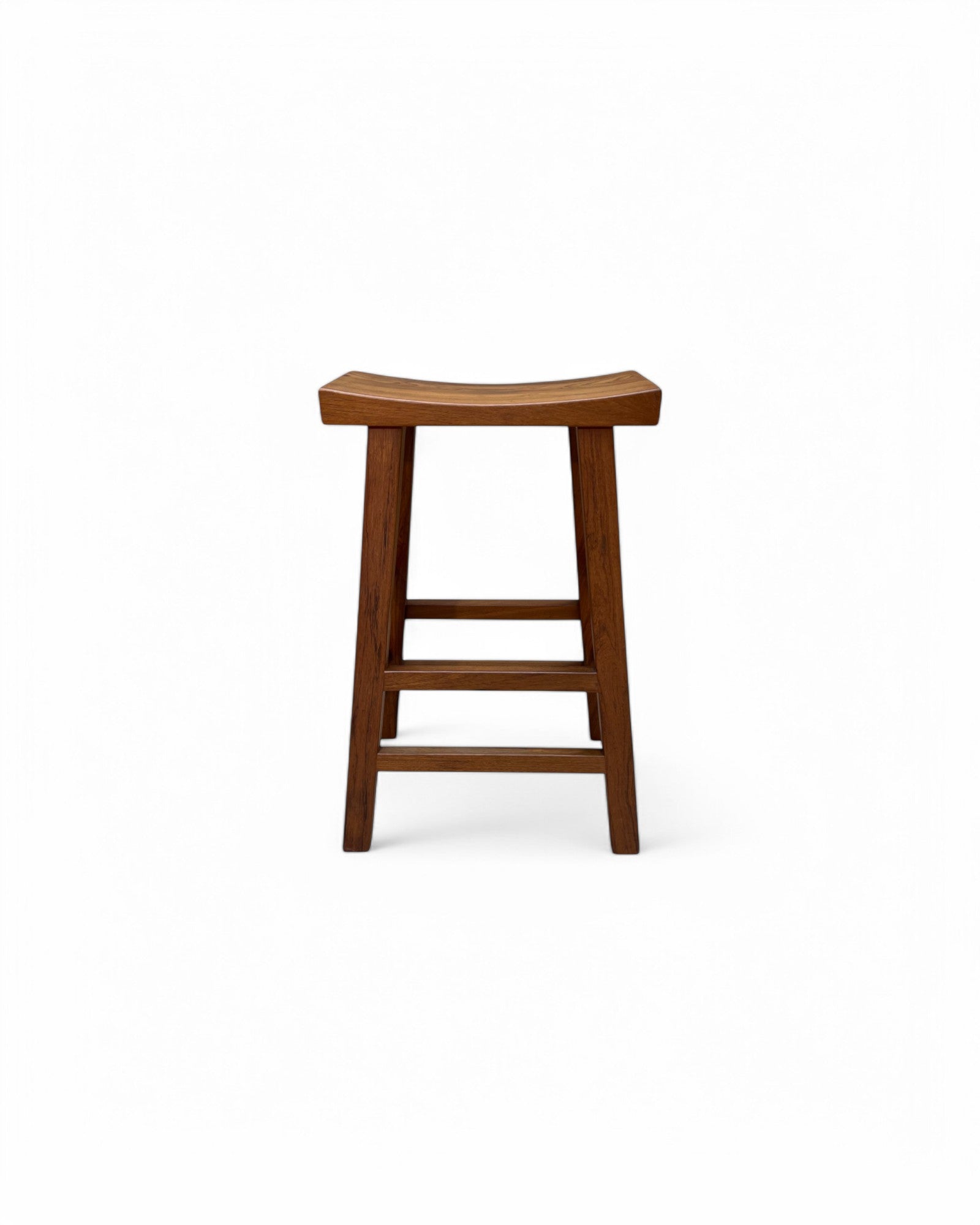 Teak T Bar Stool (Slim)