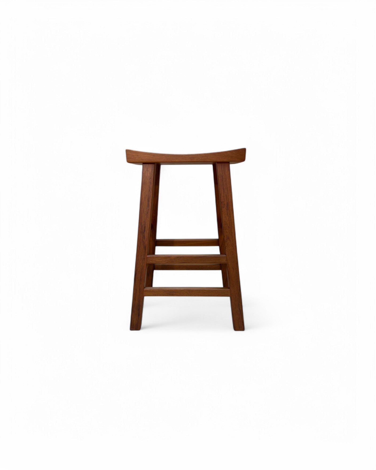 Teak T Bar Stool (Slim)