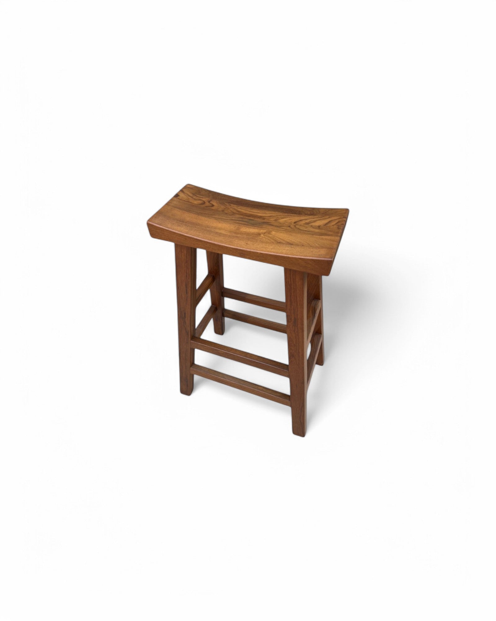 Teak T Bar Stool (Slim)