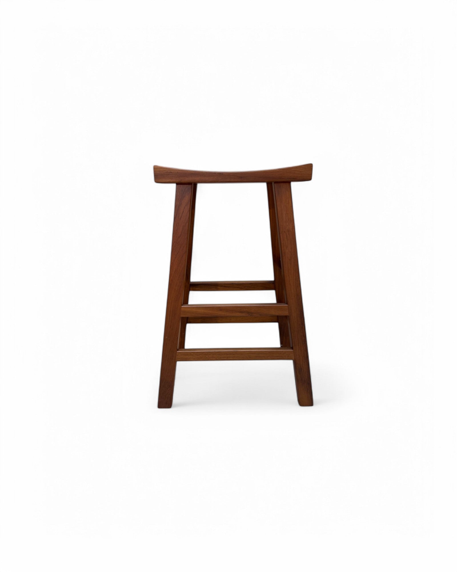 Teak T Bar Stool (Slim)