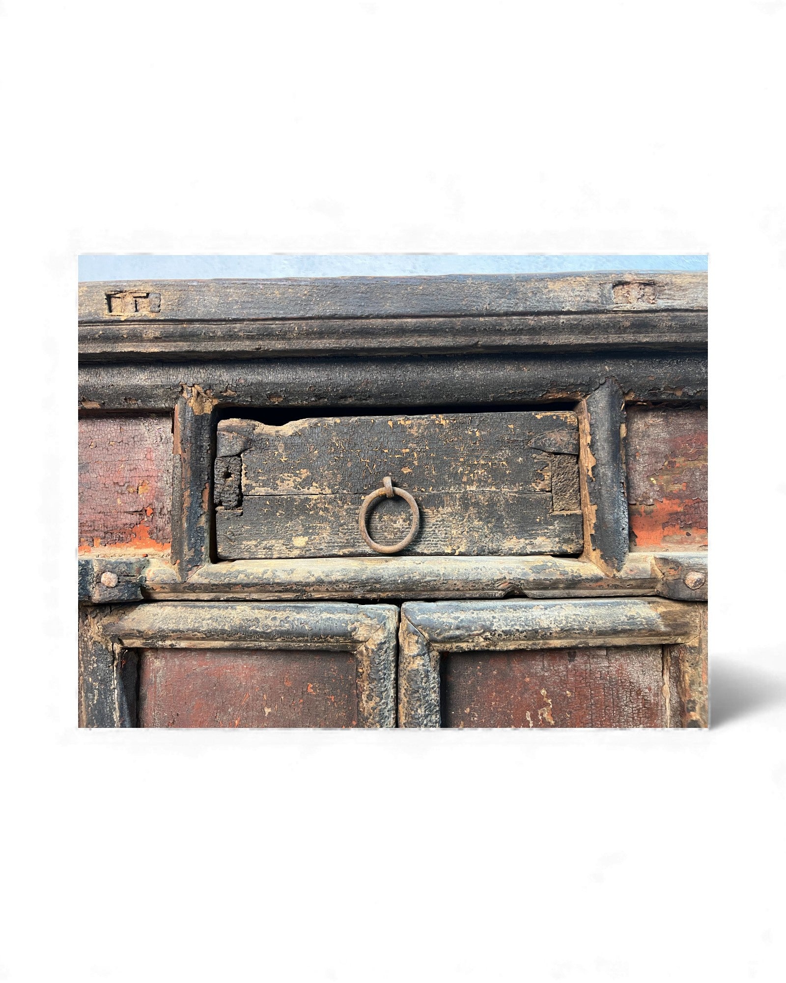 Shanxi Red - Lacquer Domestic Cabinet, Pine & Elmwood - Surround Living - 4