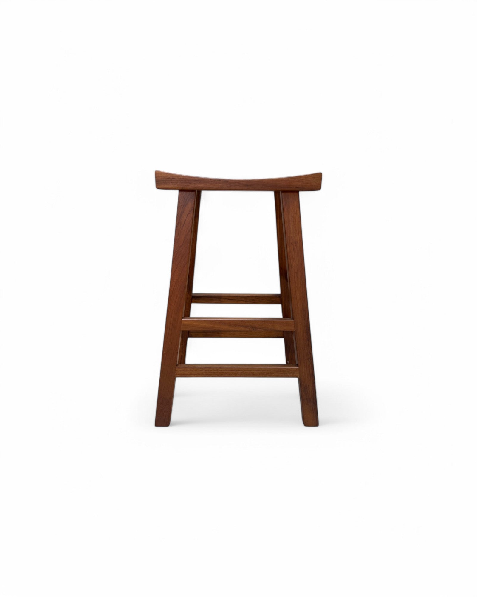 Teak T Bar Stool (Slim)