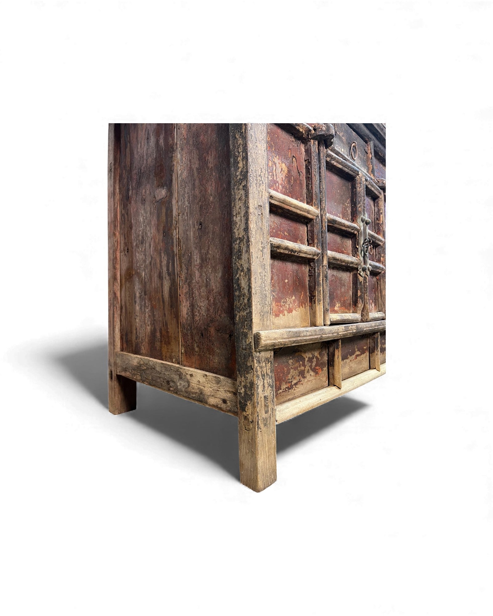 Shanxi Red - Lacquer Domestic Cabinet, Pine & Elmwood - Surround Living - 7