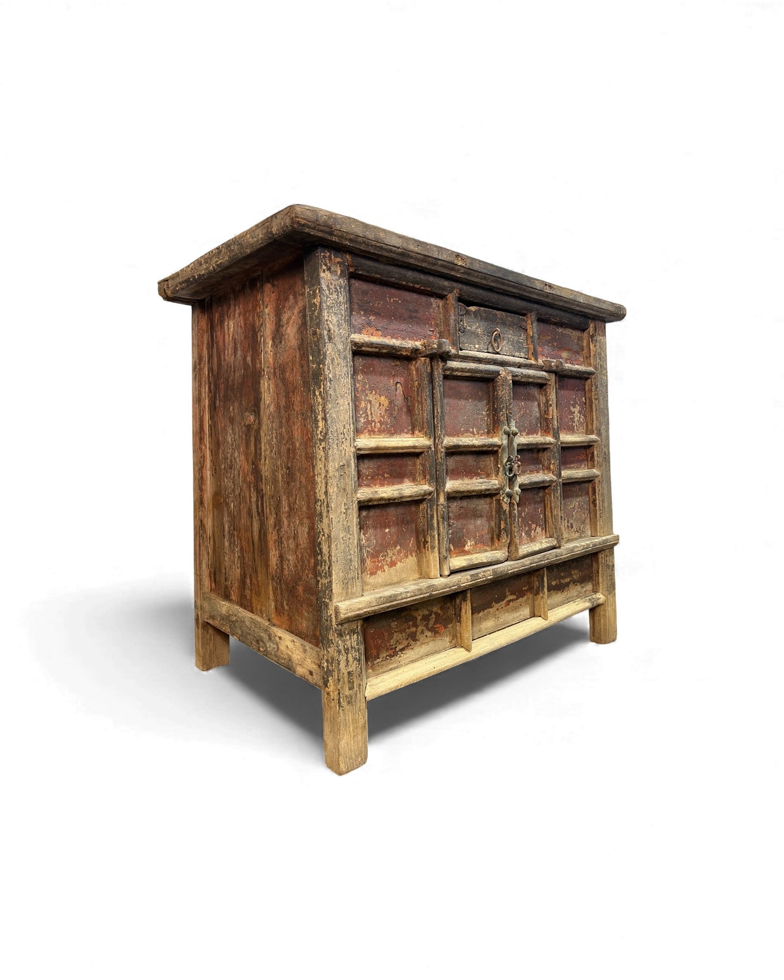 Shanxi Red - Lacquer Domestic Cabinet, Pine & Elmwood - Surround Living - 9