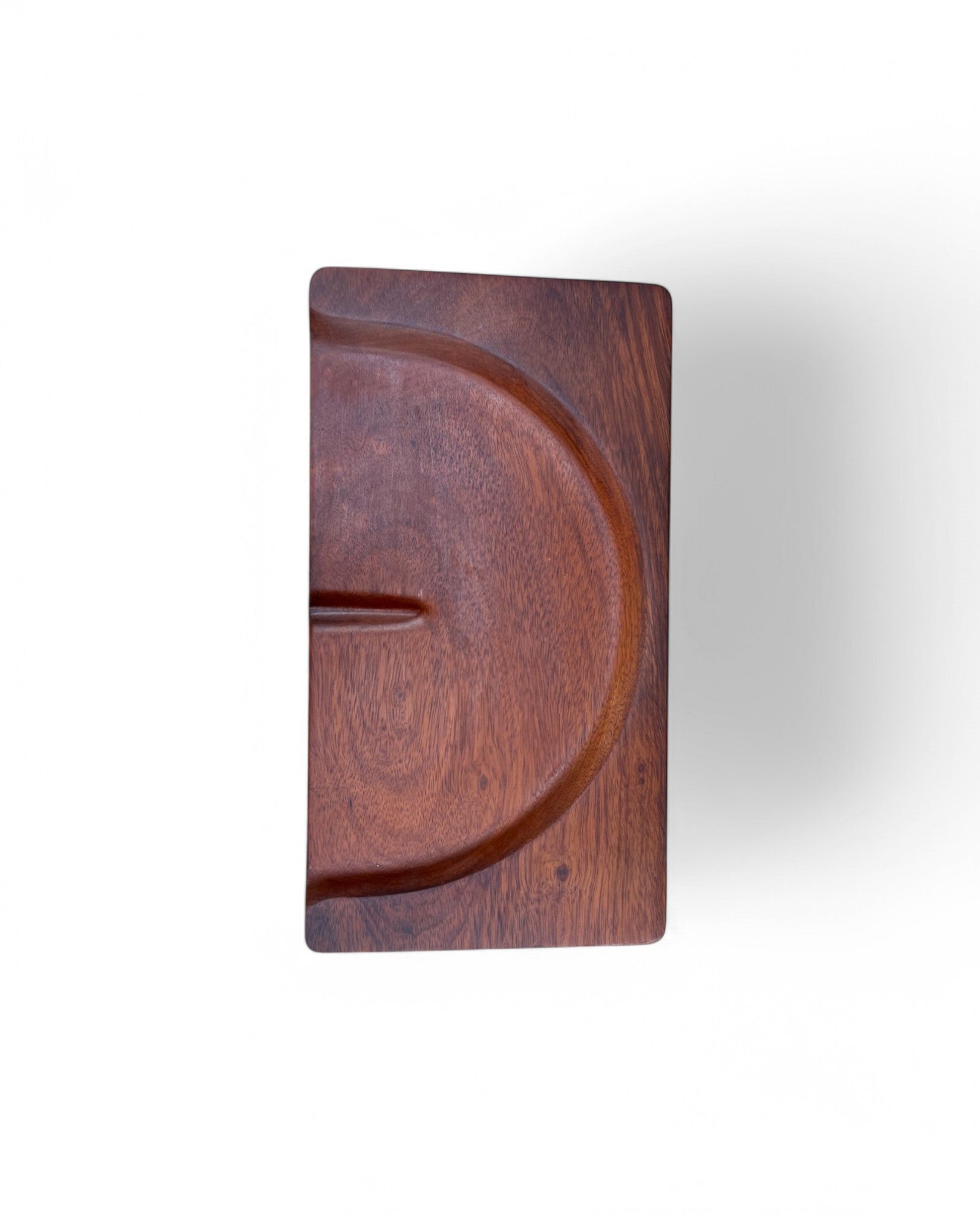 Makha Wood Carved Seat Low Stool