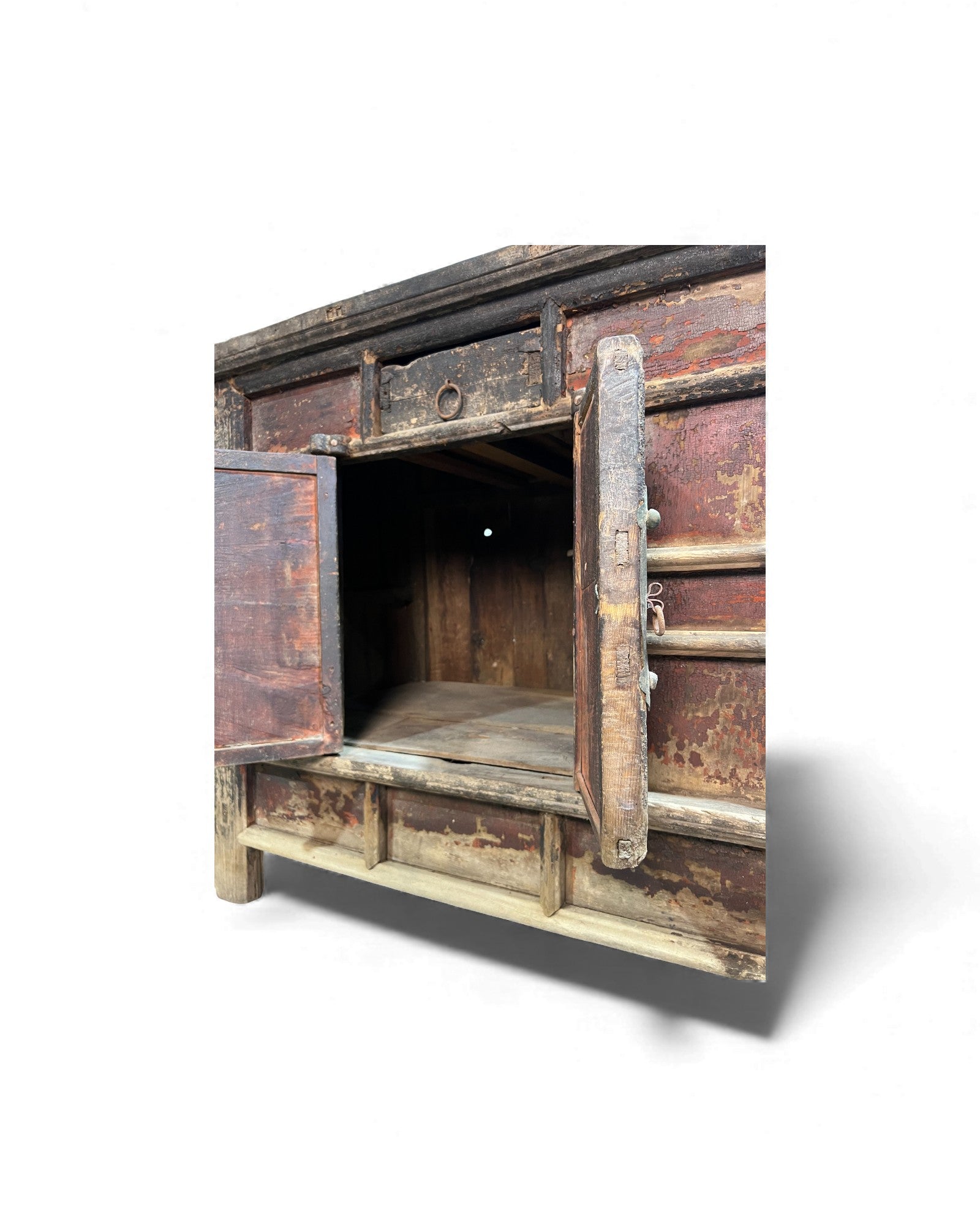 Shanxi Red - Lacquer Domestic Cabinet, Pine & Elmwood - Surround Living - 24