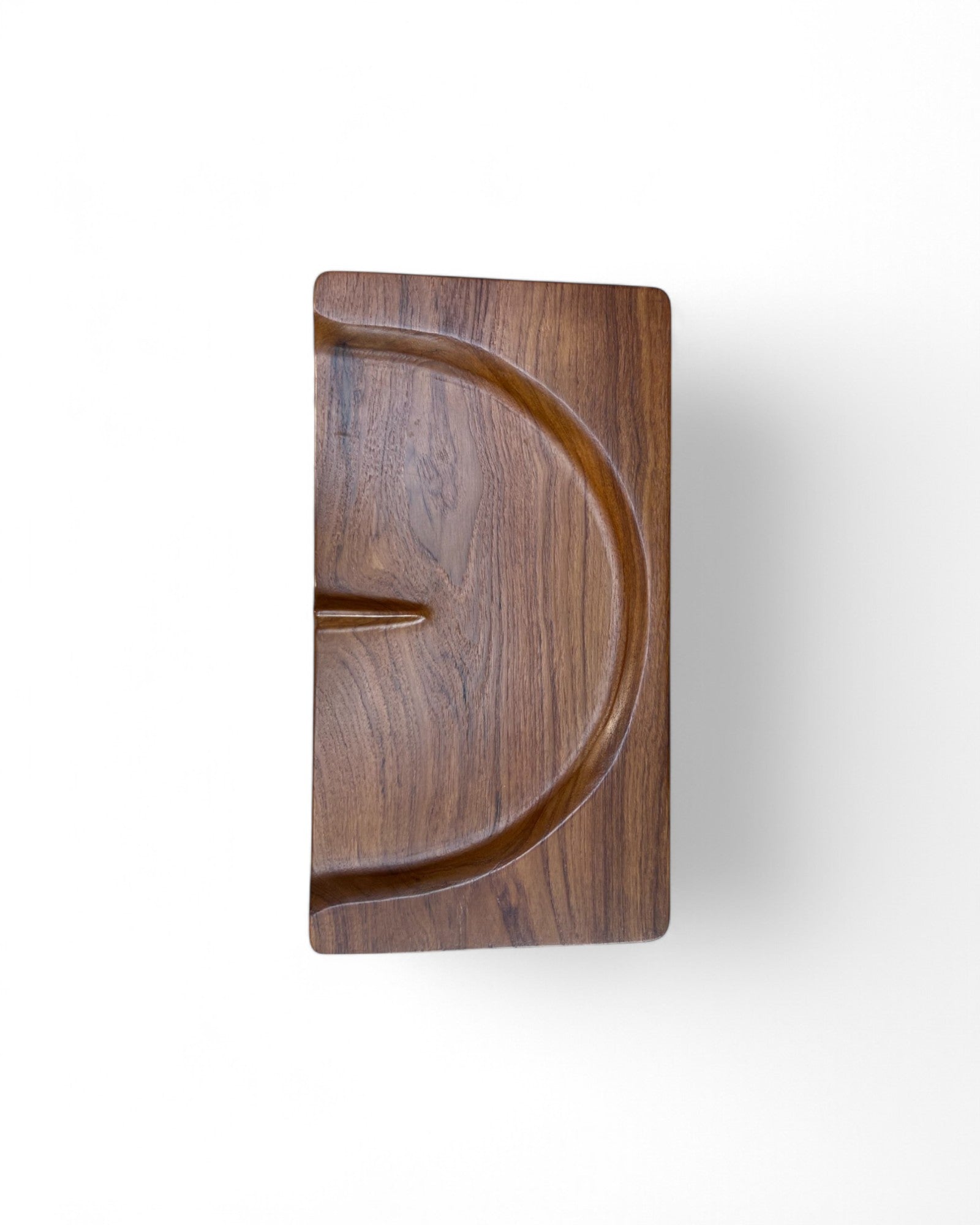 Makha Wood Carved Seat Low Stool