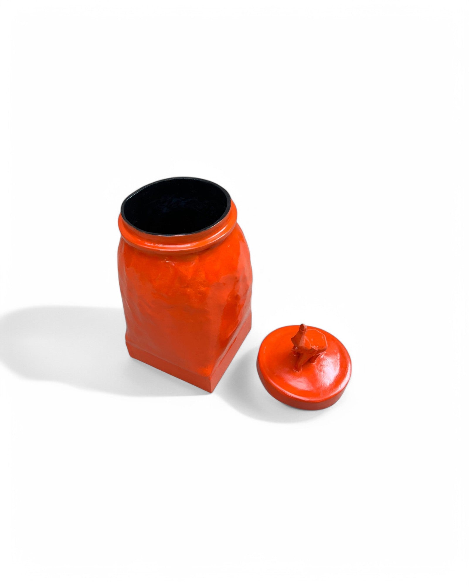 Elephant Lacquered Storage Basket (Small)