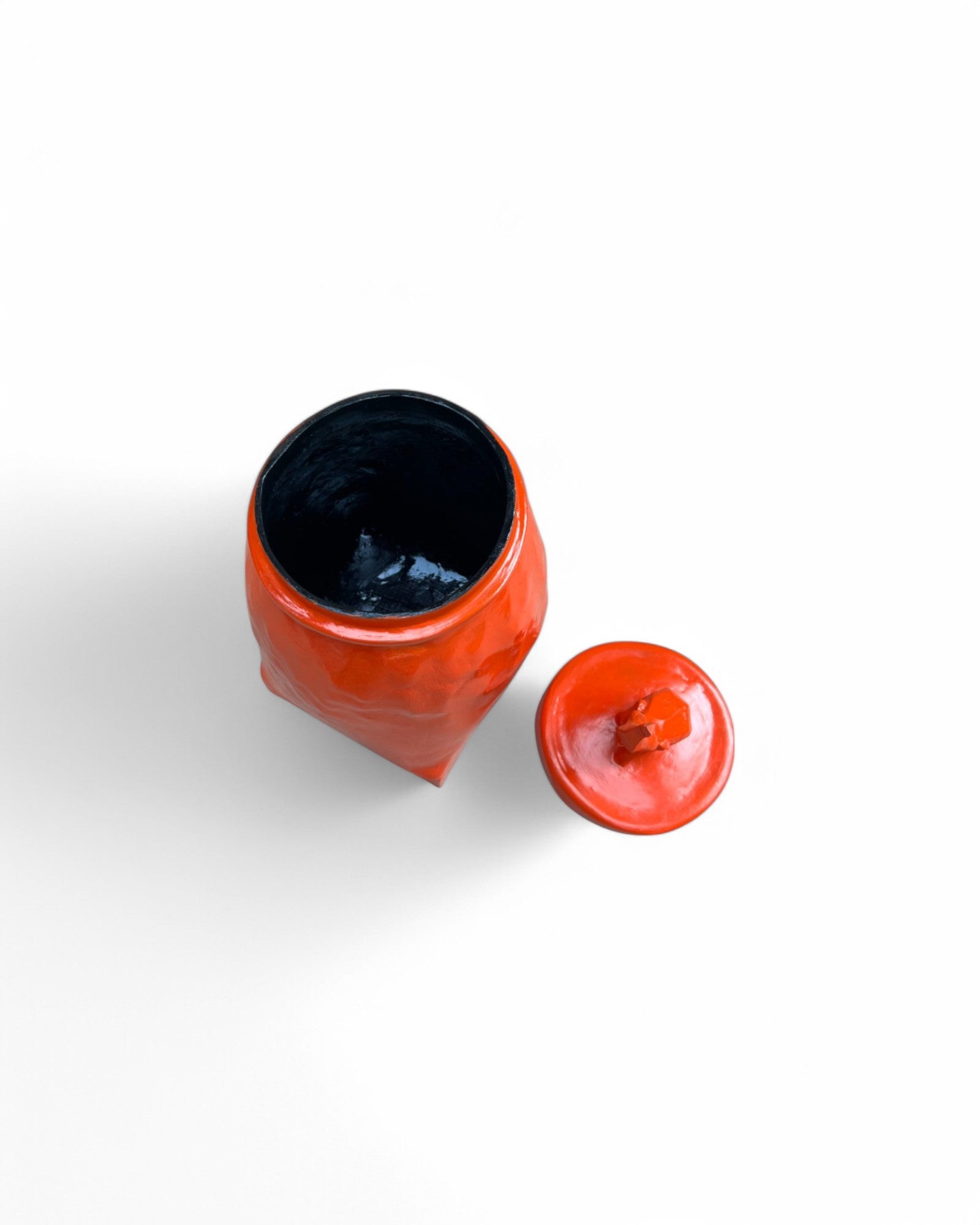 Elephant Lacquered Storage Basket (Small)