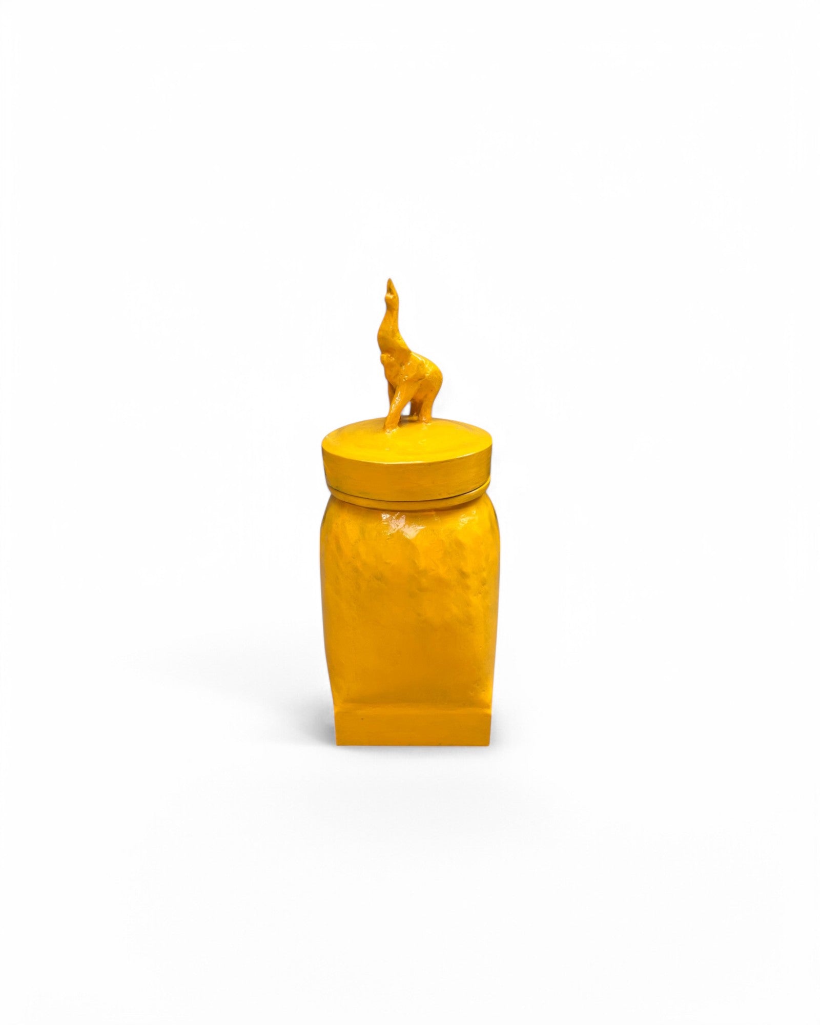 Elephant Lacquered Storage Basket (Small)