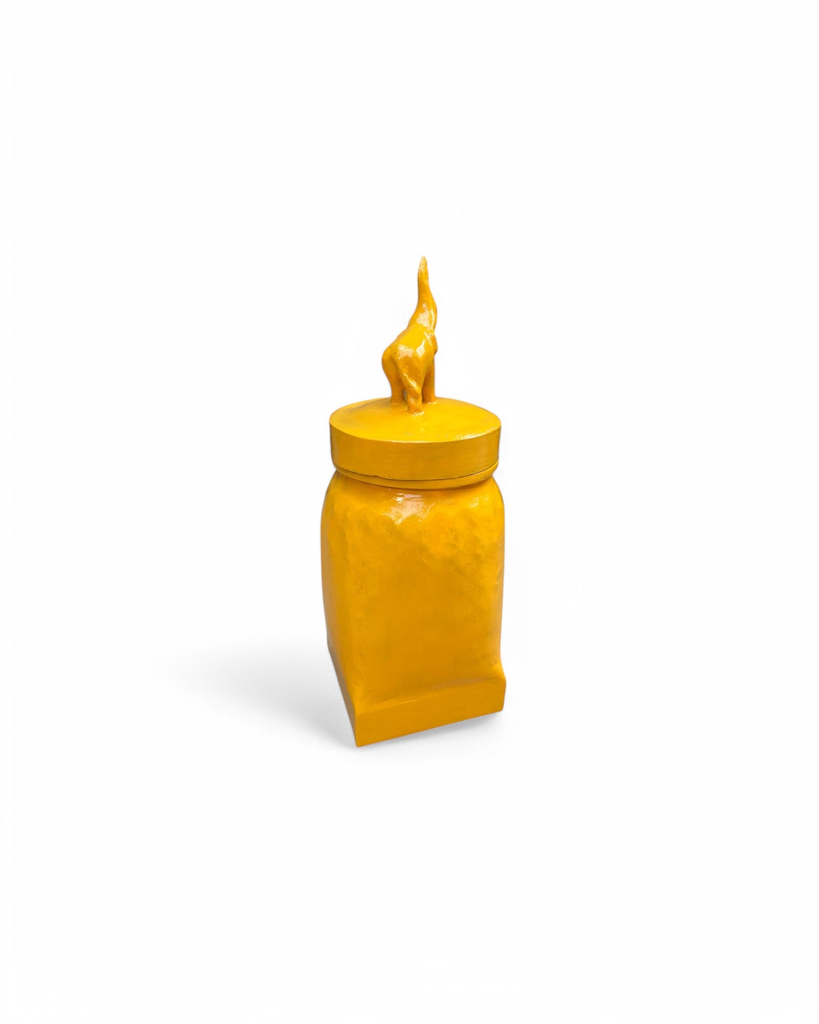 Elephant Lacquered Storage Basket (Small)