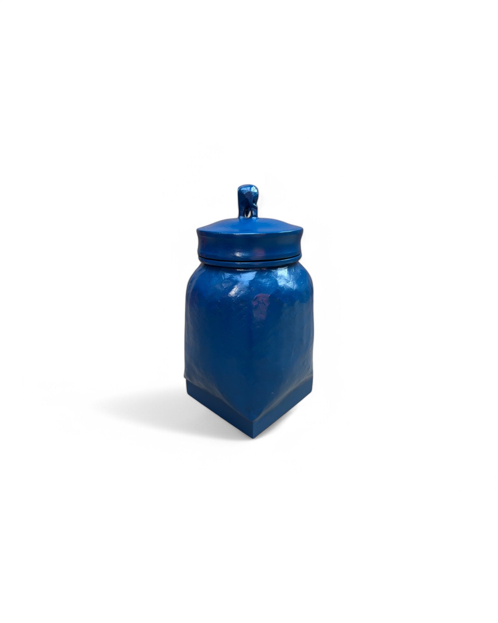 Elephant Lacquered Storage Basket (Medium)