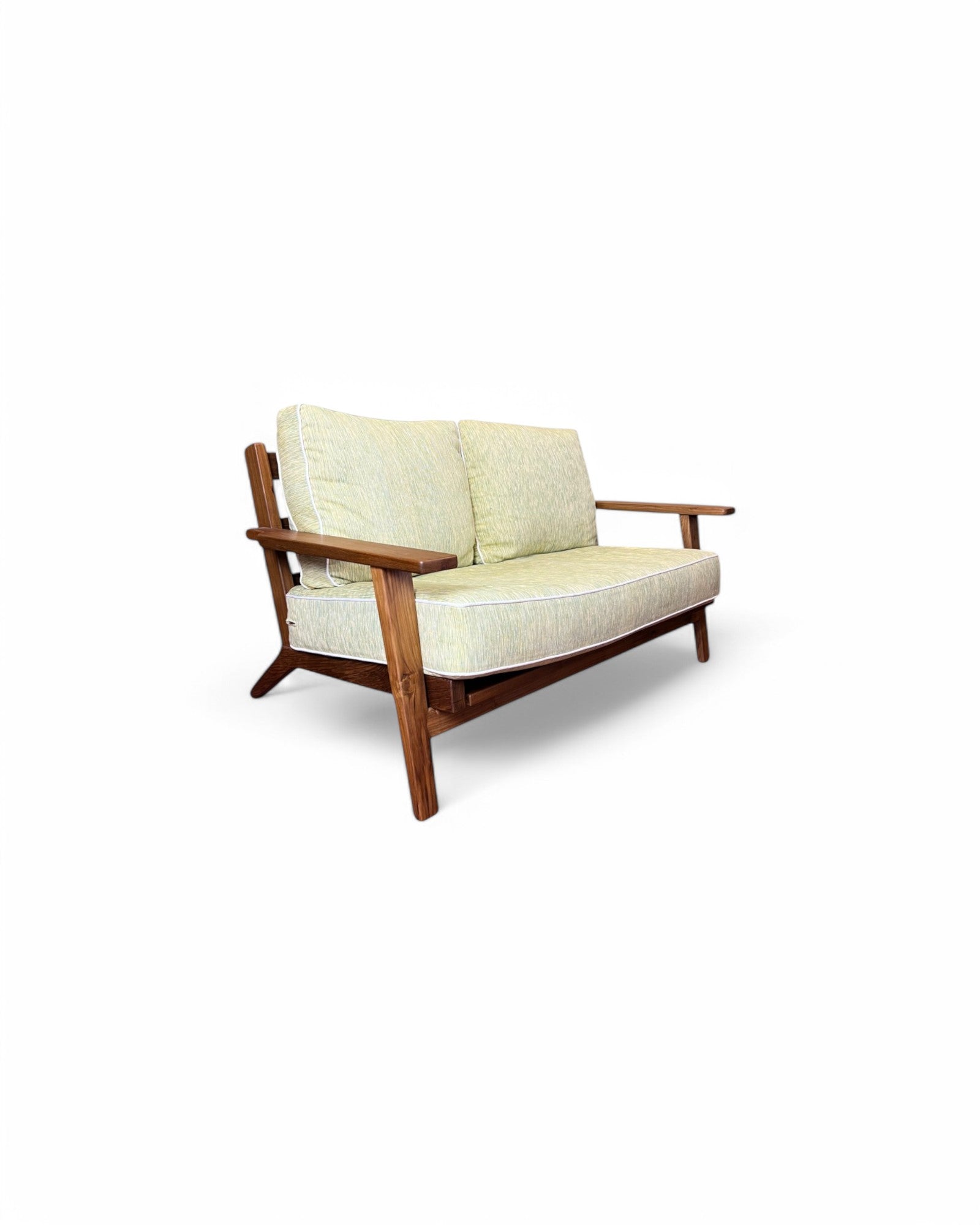 Solid Frame Thai Weave 2 Seater Couch