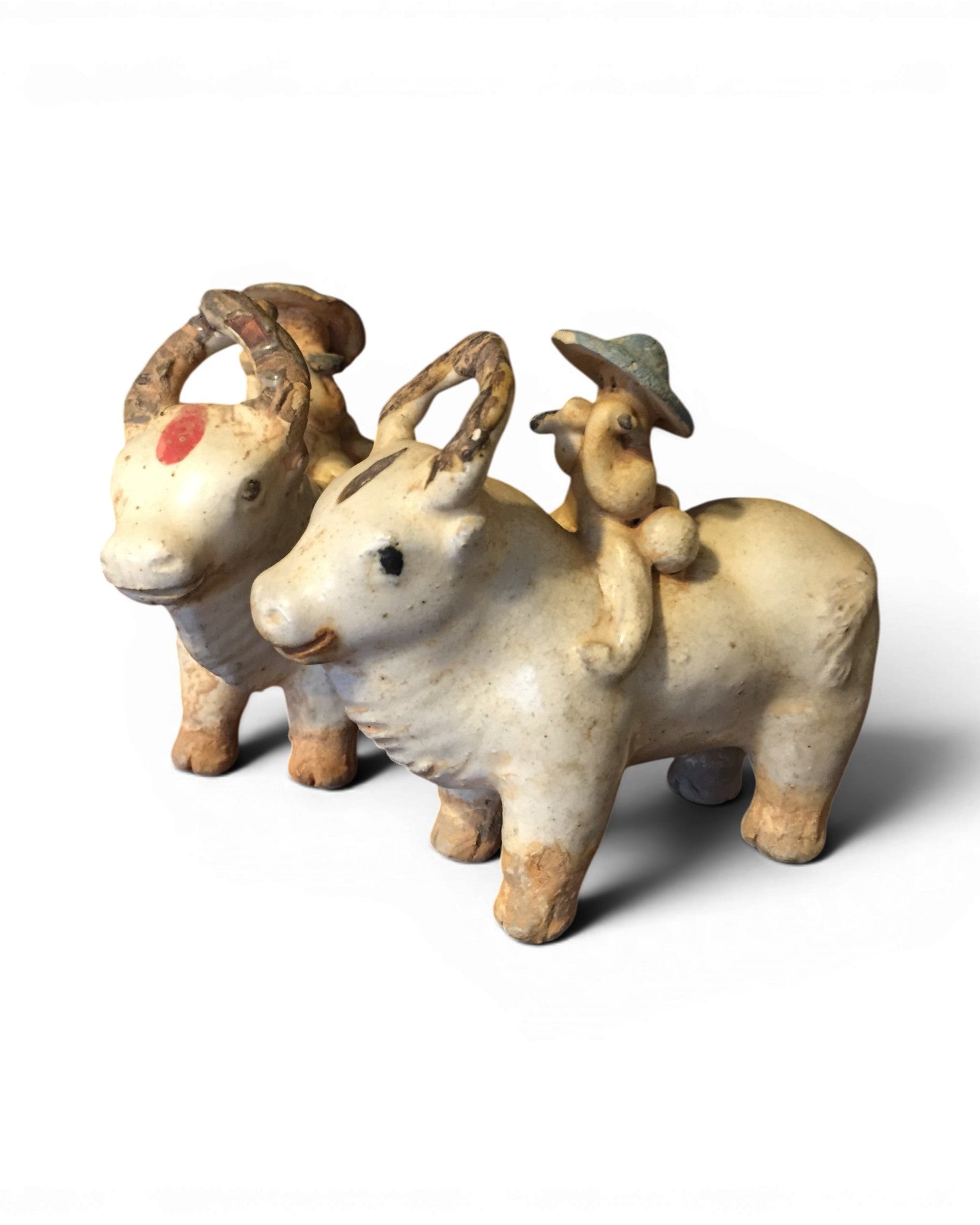 Buffalo Ceramic Sculptures