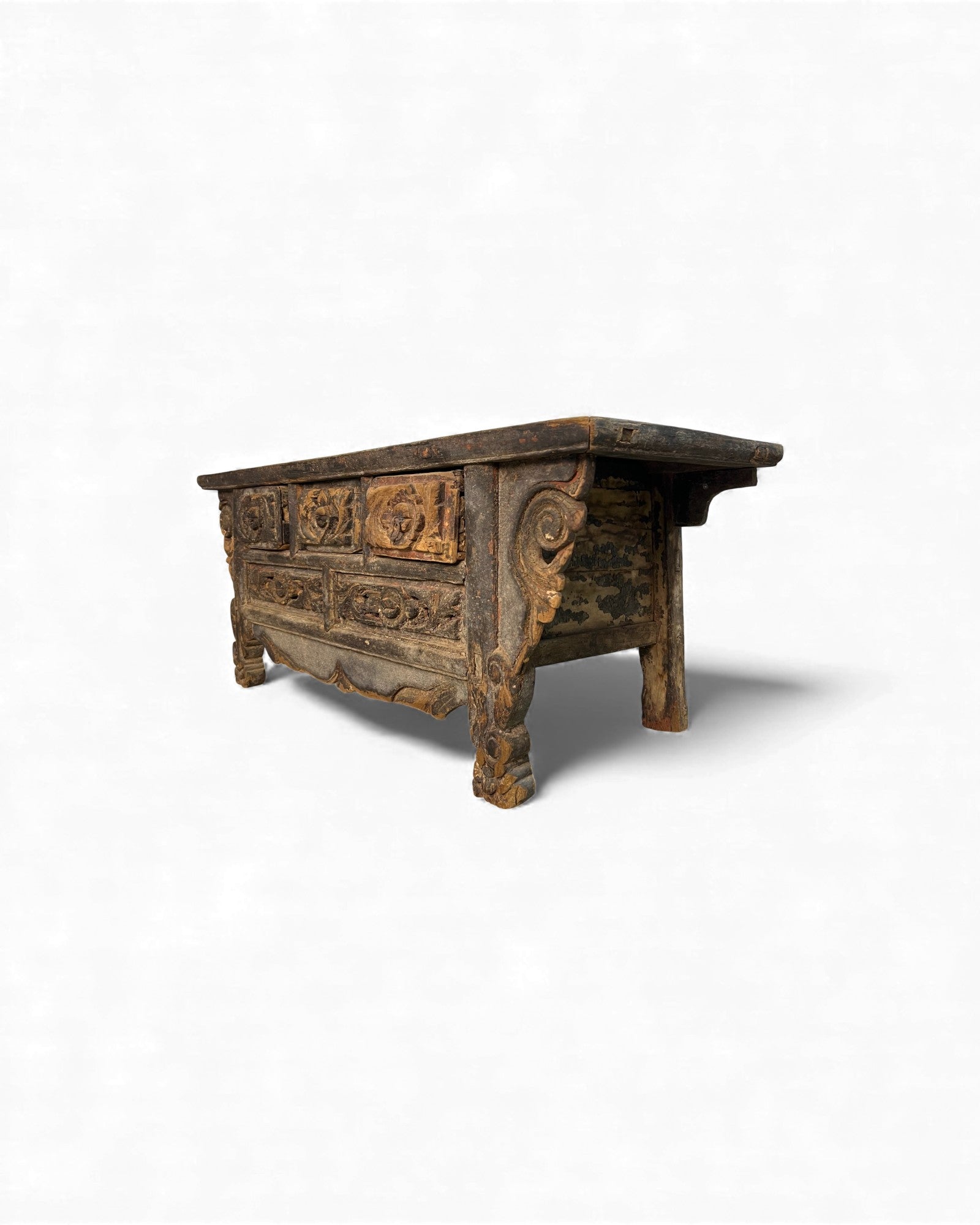 Red & Black Lacquer on Pine and Elm - Surround Living - 3