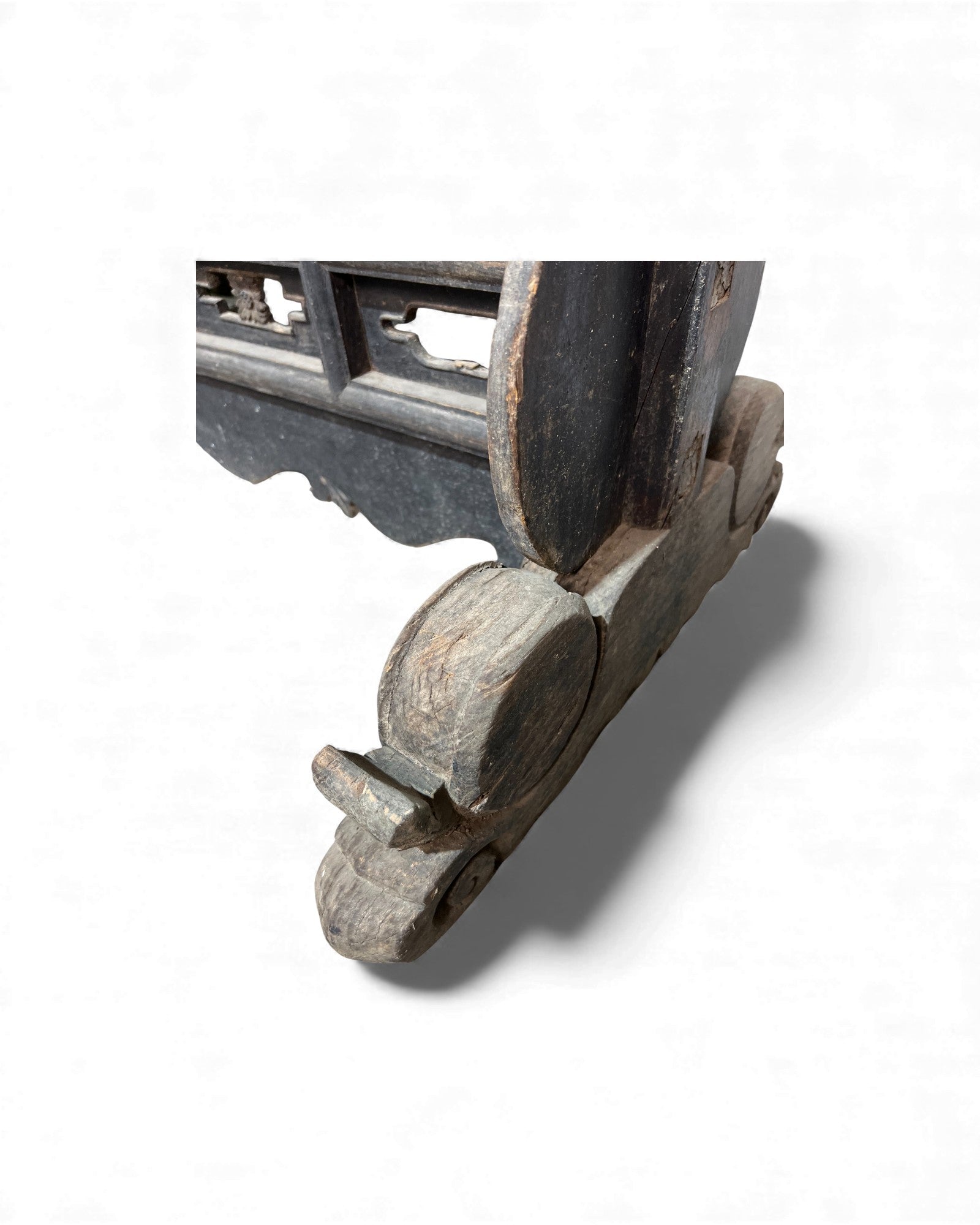 18th - Century Chinese Scholar’s Large Screen with Painted Lion - Surround Living - 5