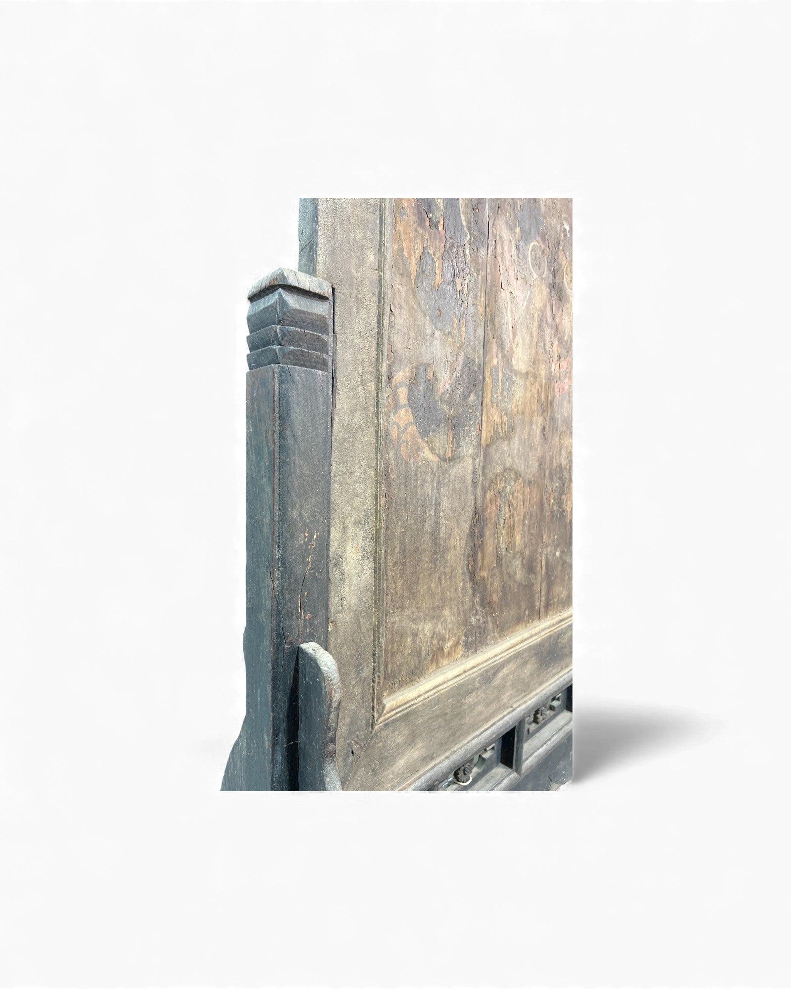 18th - Century Chinese Scholar’s Large Screen with Painted Lion - Surround Living - 13