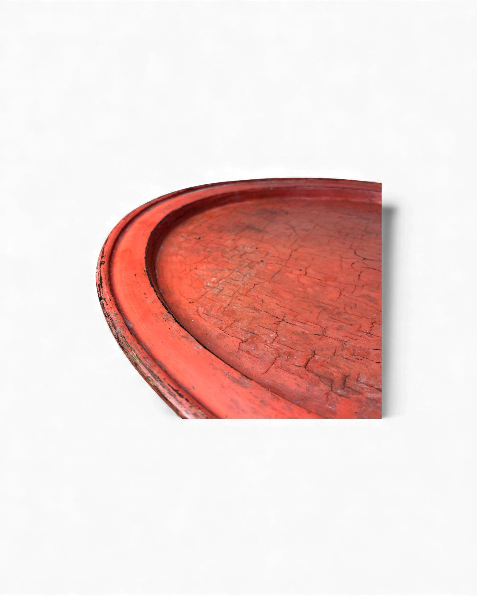 Burmese Lacquered Offering Tray with Lion Feet - Surround Living - 12