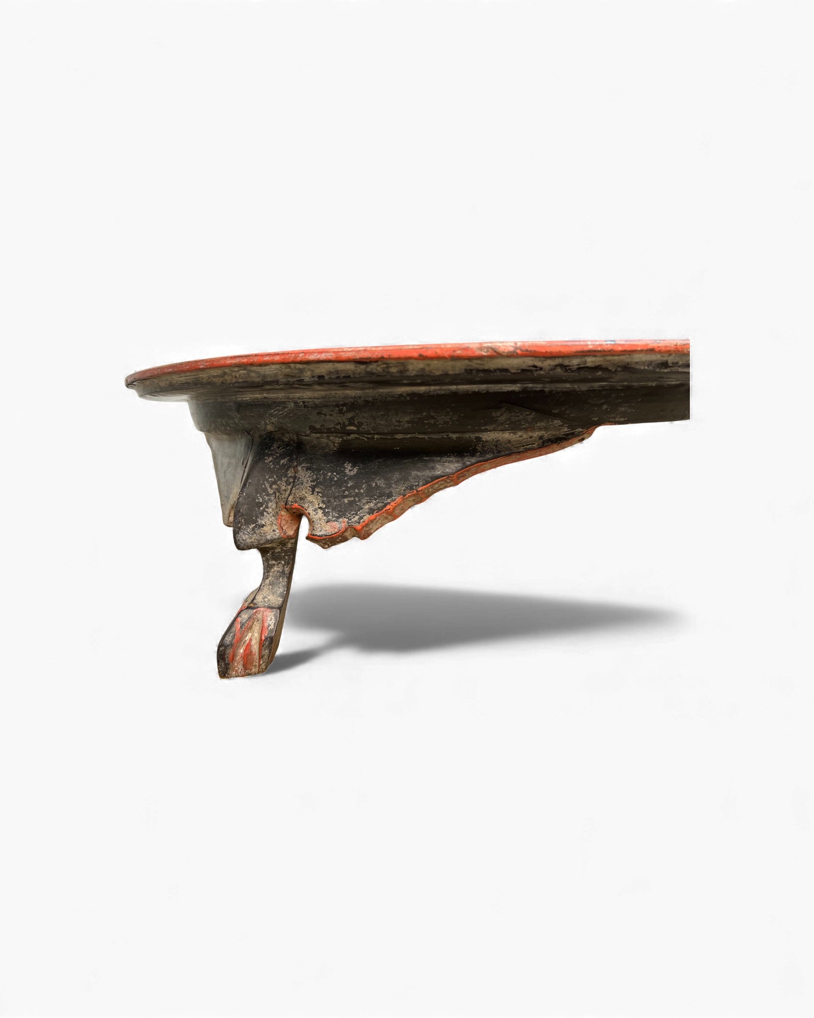 Burmese Lacquered Offering Tray with Lion Feet - Surround Living - 13