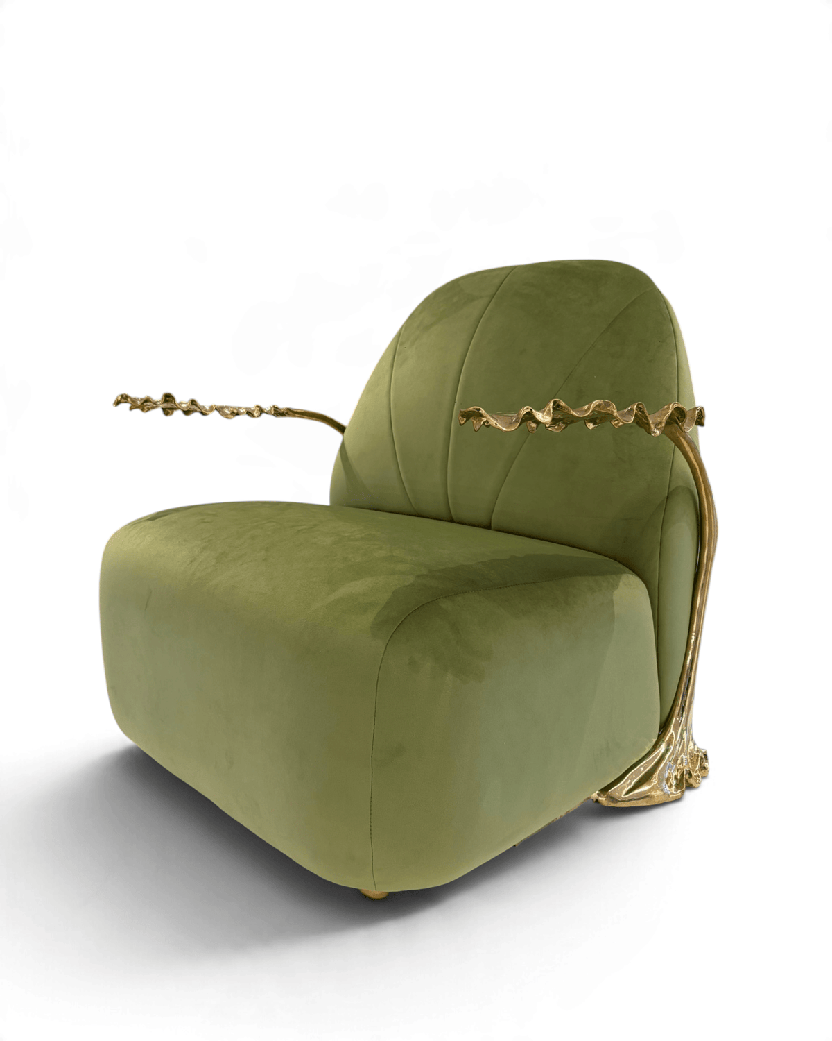 MASAYA - Brass in Bloom Arm Chair - Surround Living - 2