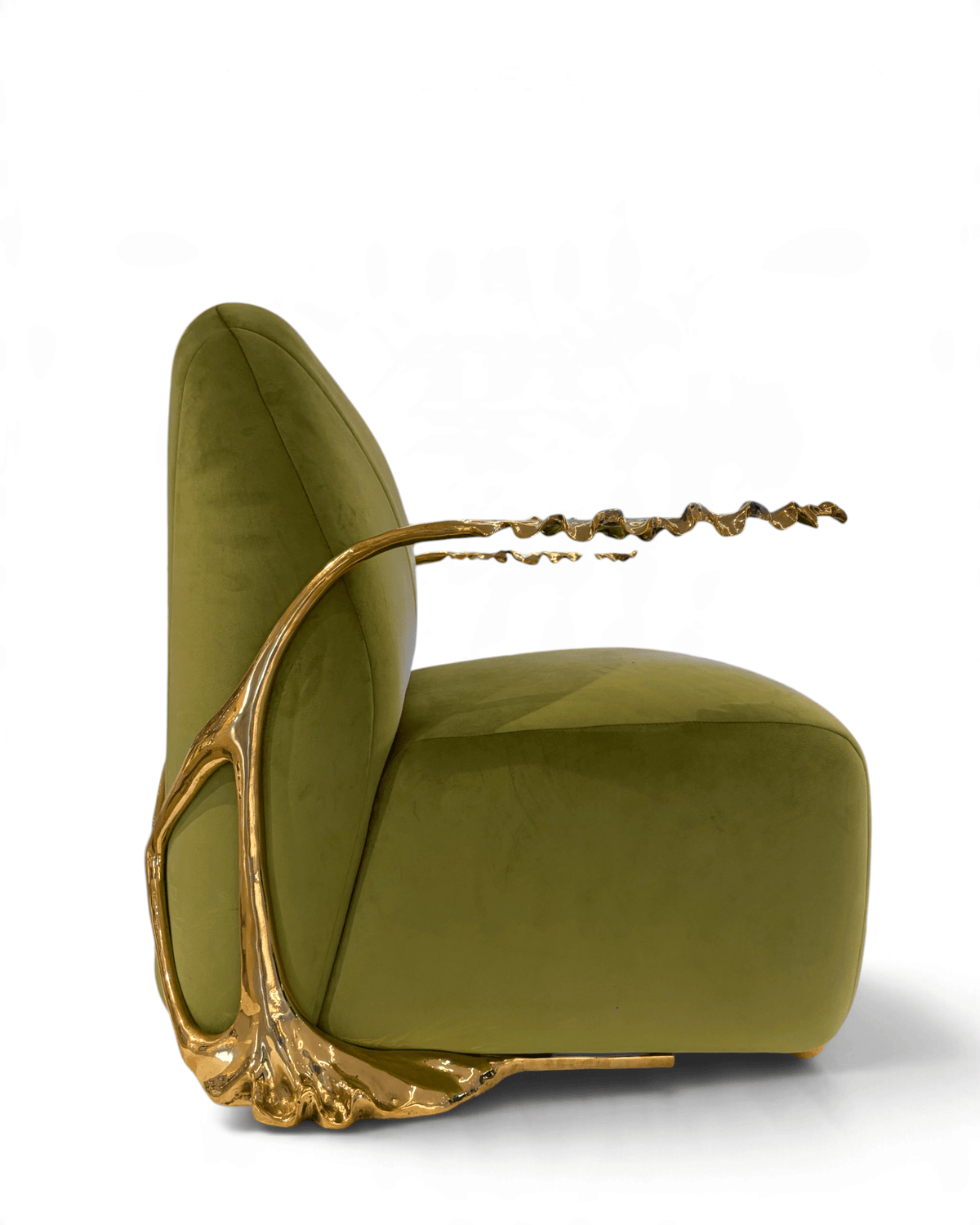 MASAYA - Brass in Bloom Arm Chair - Surround Living - 5