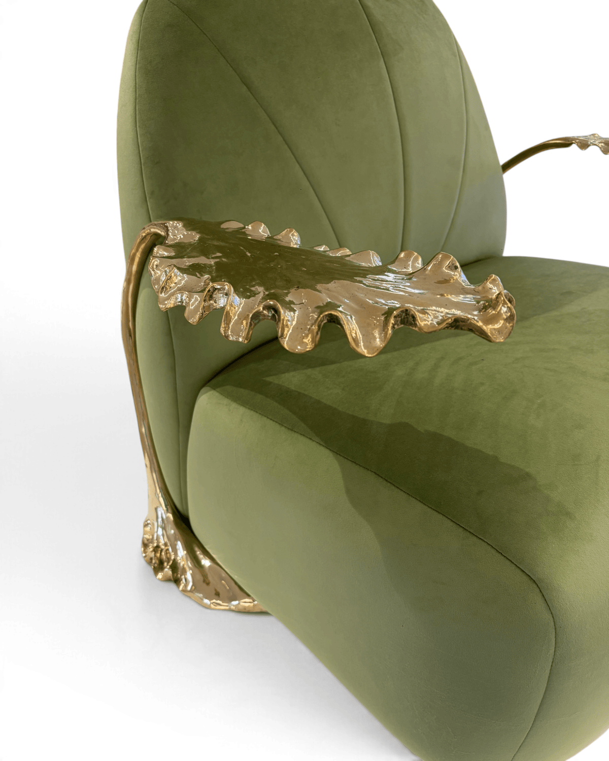 MASAYA - Brass in Bloom Arm Chair - Surround Living - 8