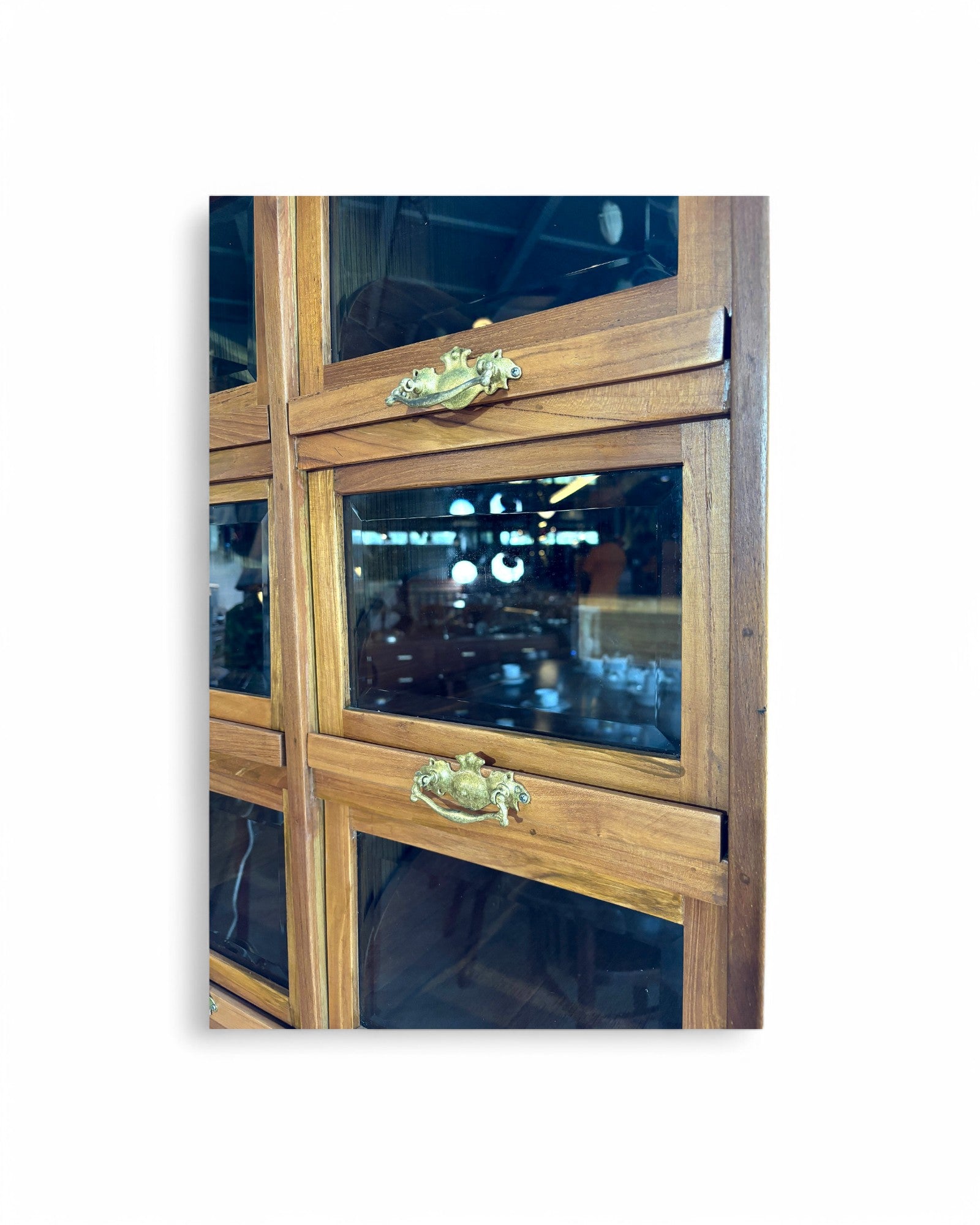 Fleur Vintage Gold Handle Medicine Cabinet