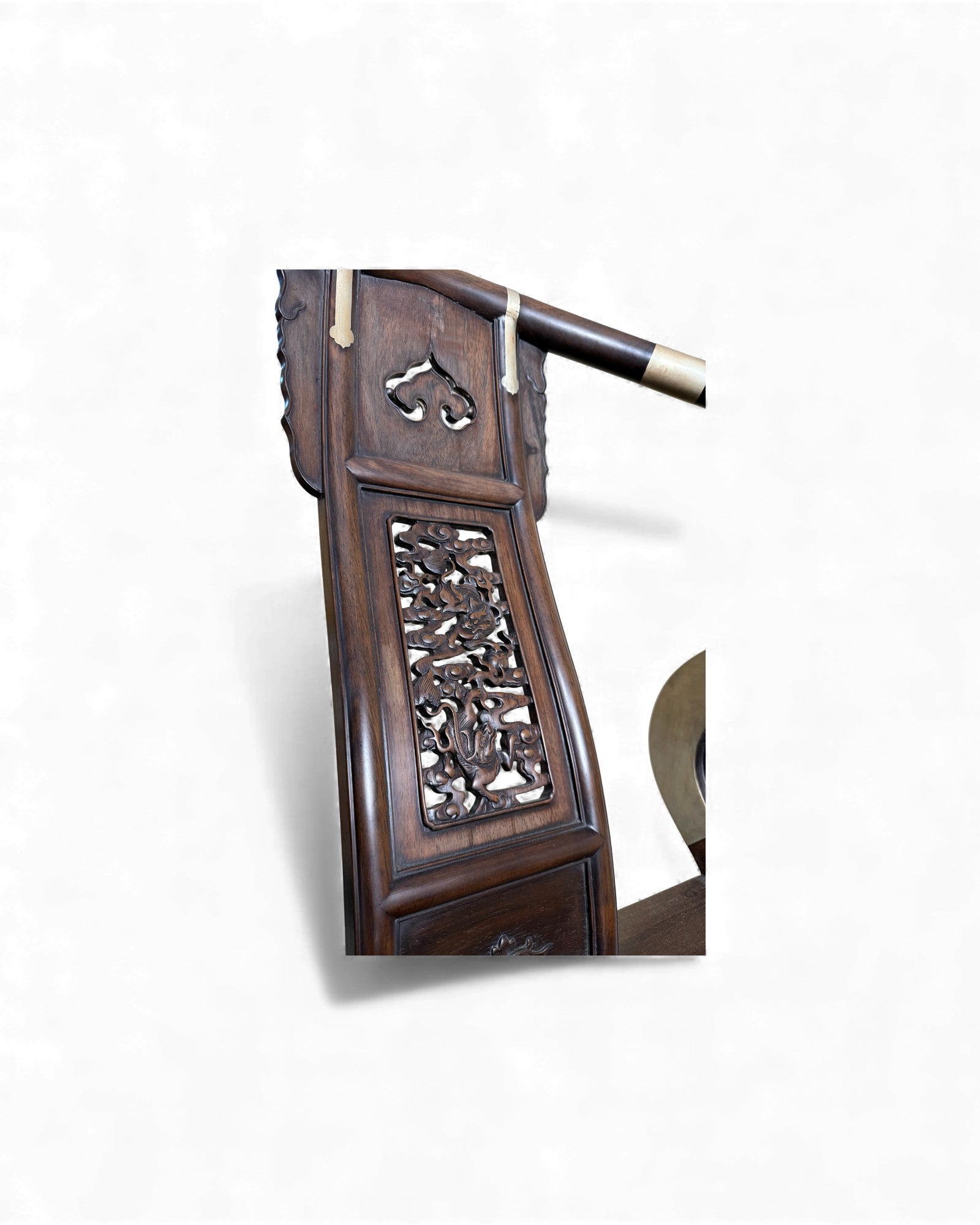 Hunting Chairs No. 2 - Zitan Wood Inlaid Bronze - Surround Living - 5