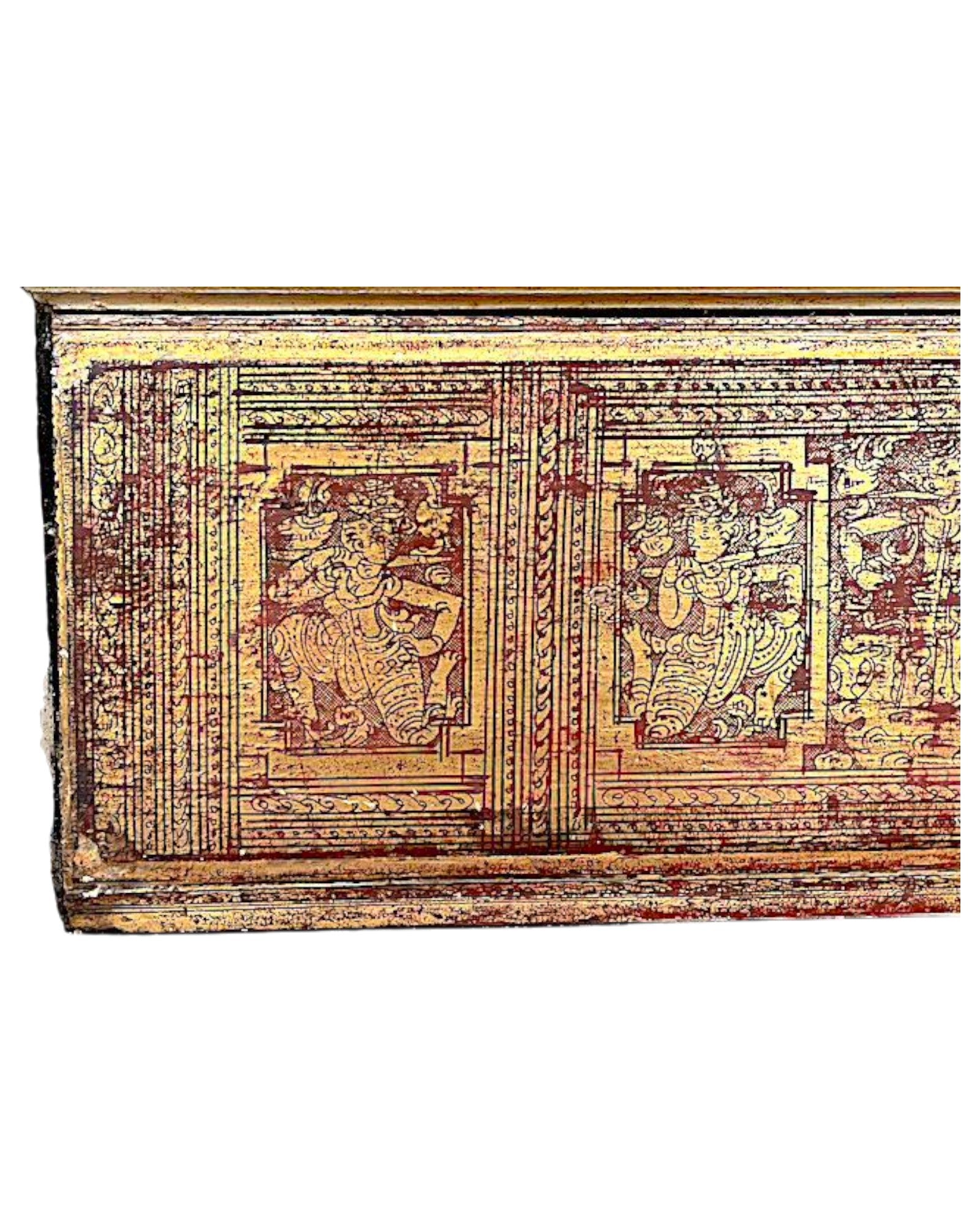Framed Kammavaca Manuscript Panels, Myanmar, Mid-19th Century