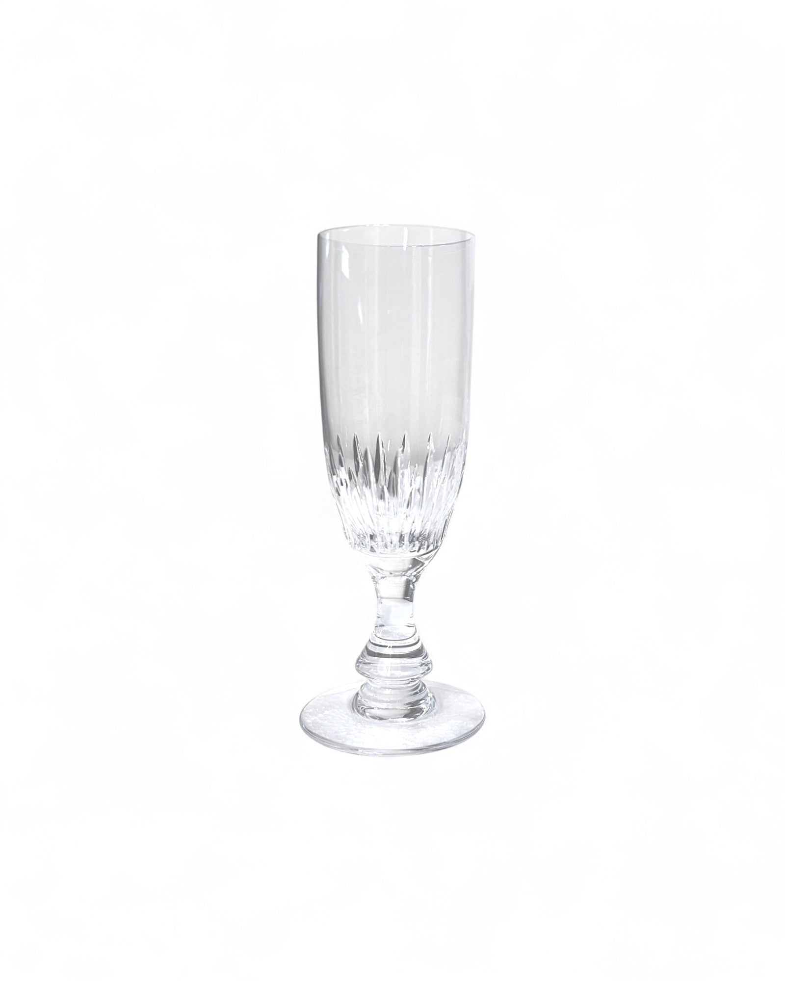 Vintage Baccarat Cut Crystal Champagne Flutes – Set of 4
