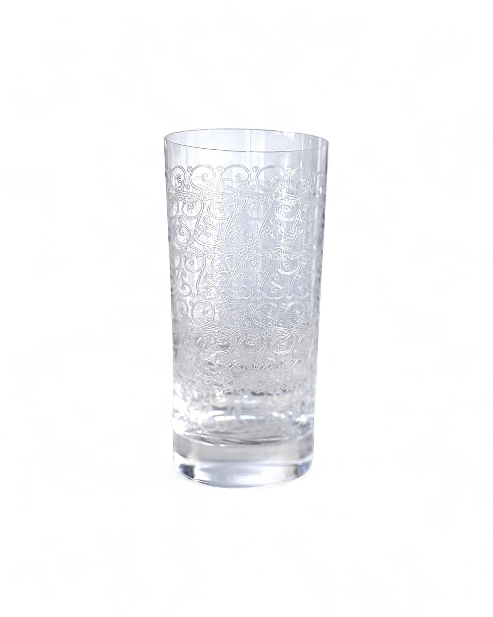Vintage Baccarat "Piccadilly" Textured Highball Glasses – Set of 6