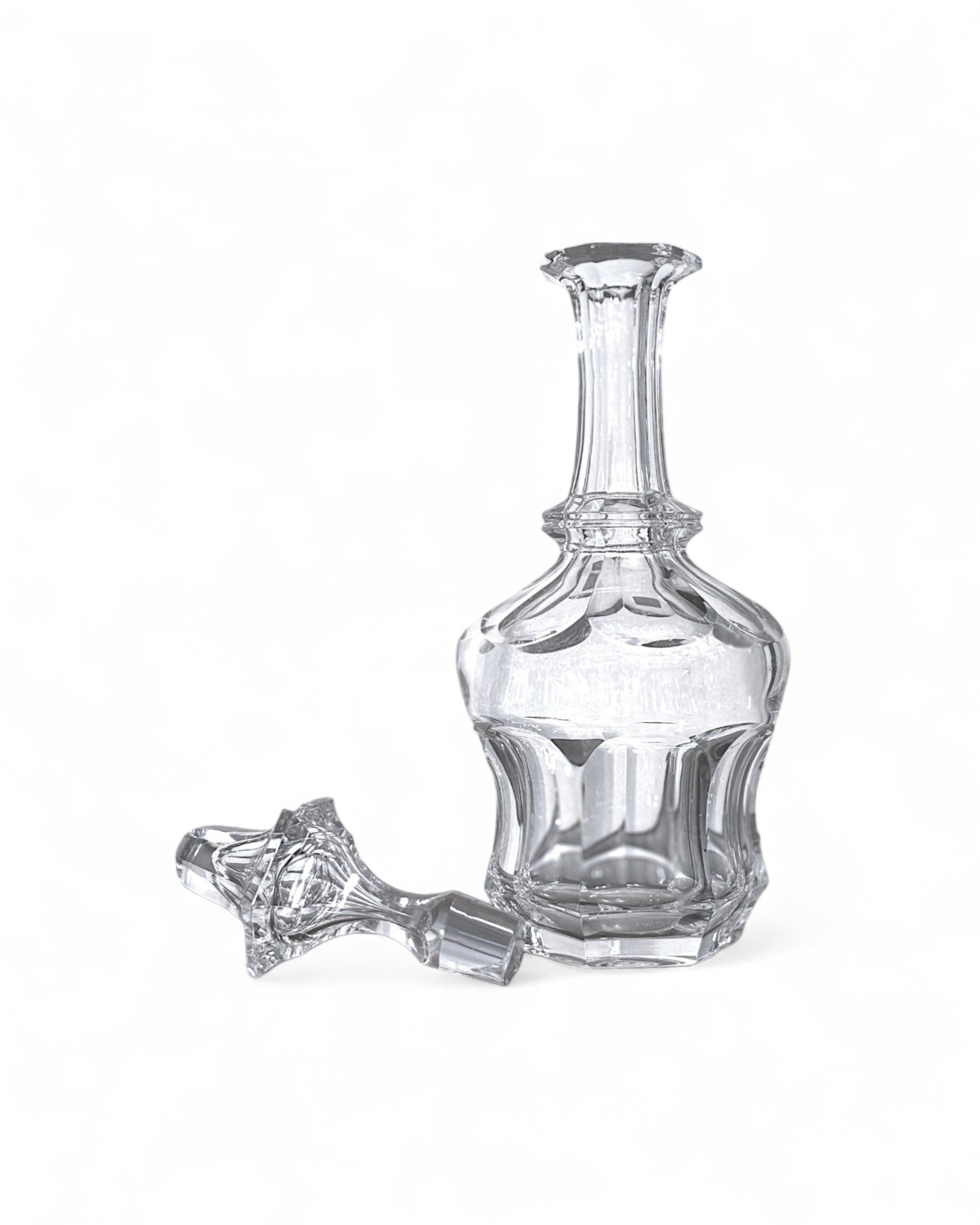 Vintage Baccarat Crystal Decanter with Stopper – Louis XV Style