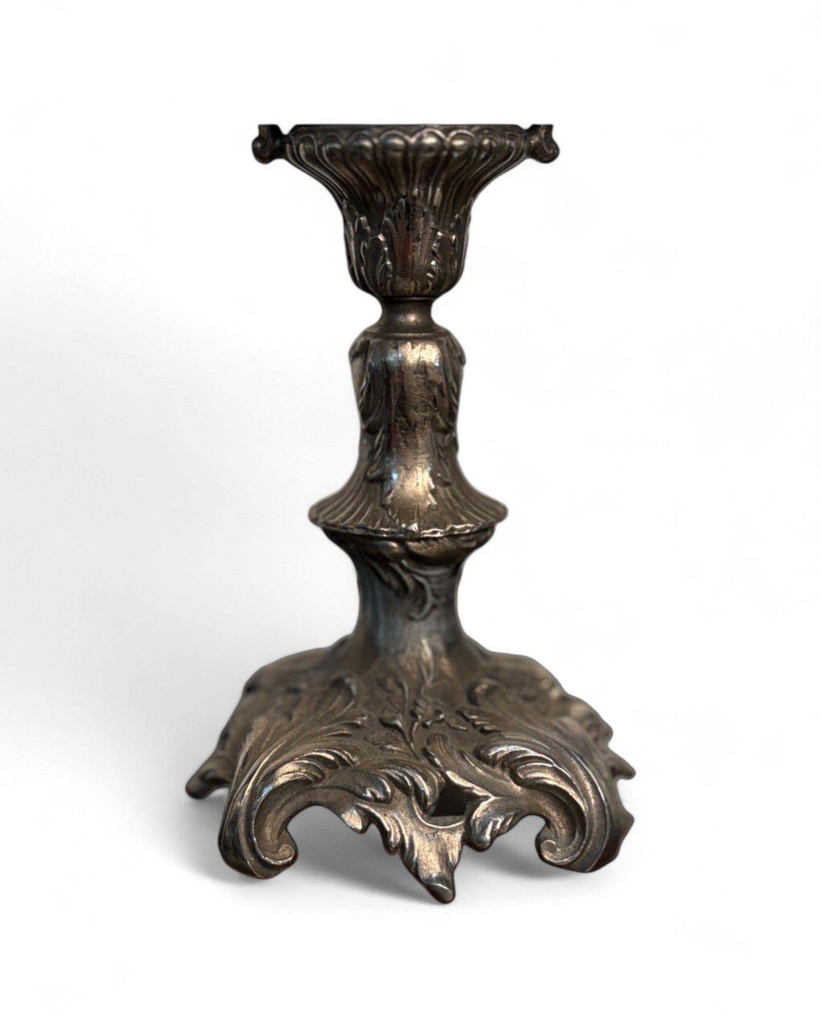 Antique Silver-Plated and Cut Glass Centrepiece Tazza