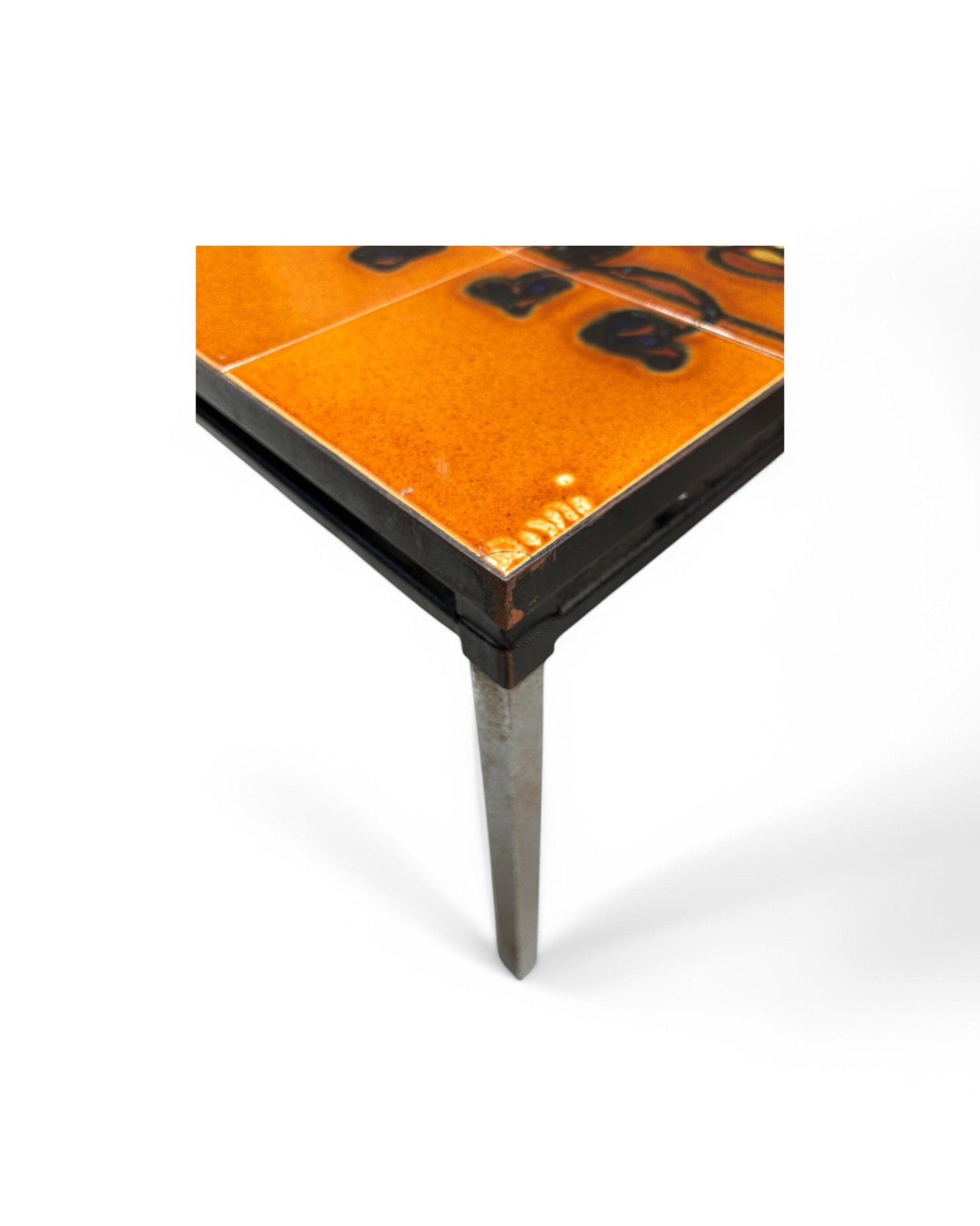 Beyond the Vine, Brown Swiss Ceramic Tiled Coffee Table