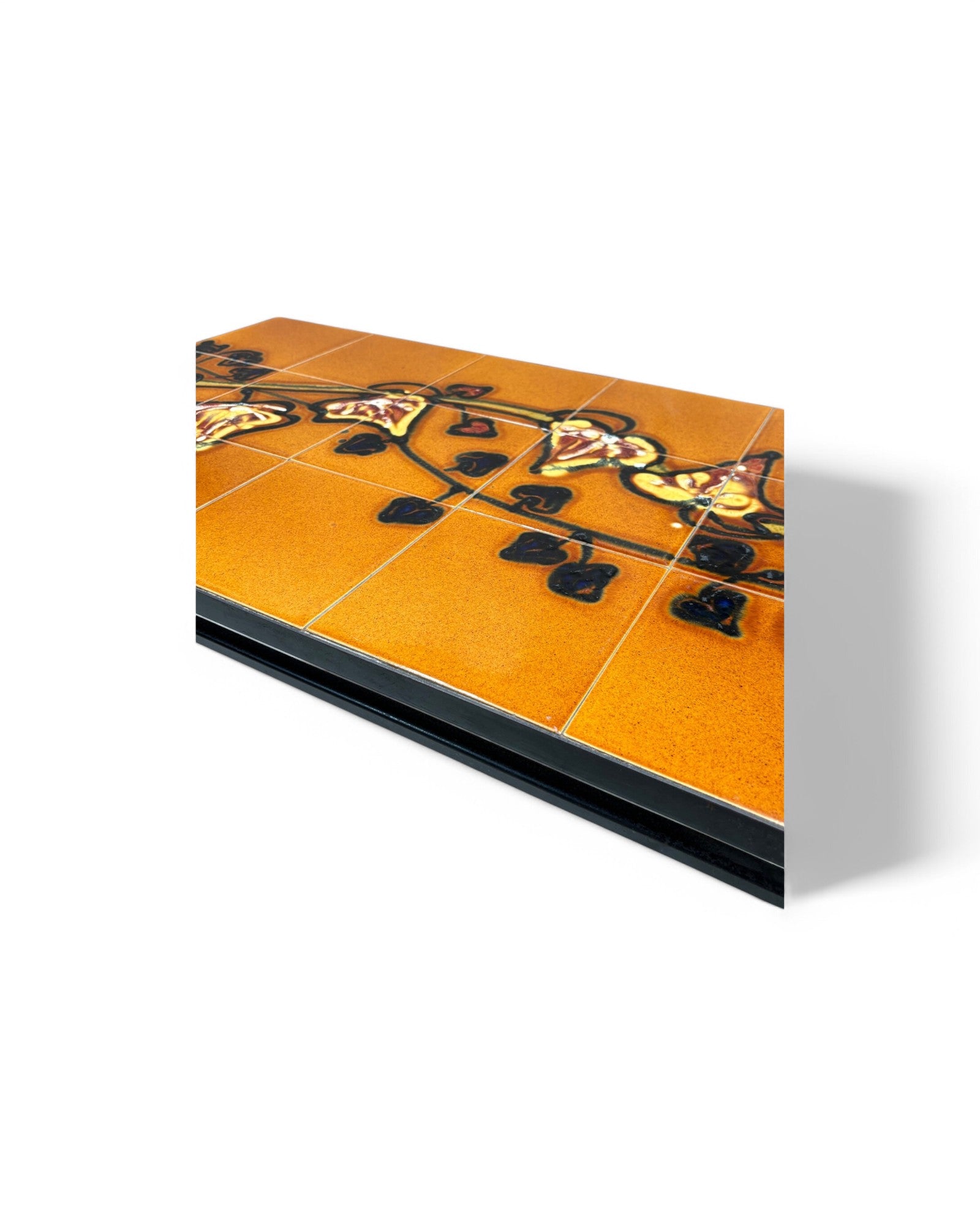 Beyond the Vine, Brown Swiss Ceramic Tiled Coffee Table