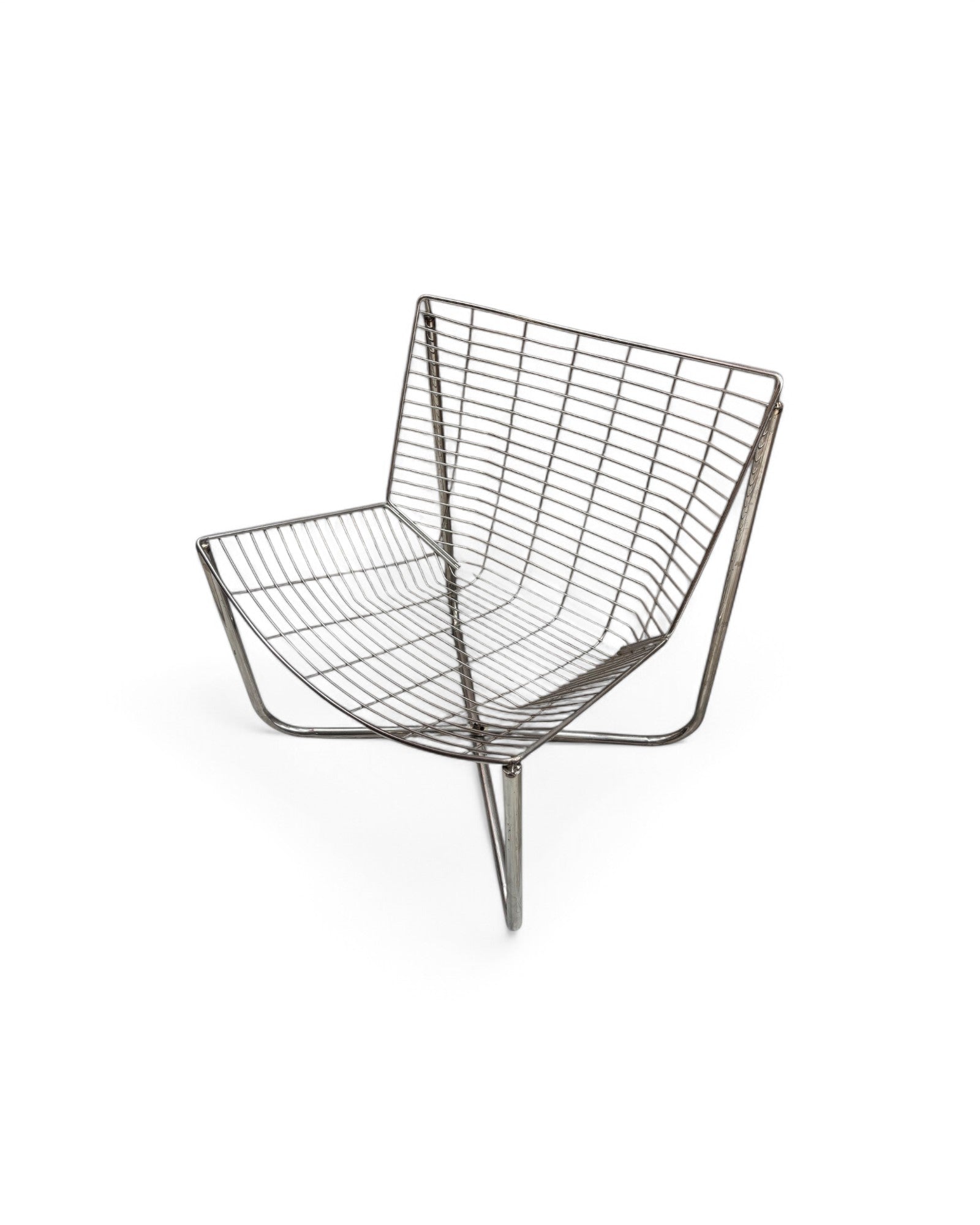 Architectural Steel Wire Lounge Chair
