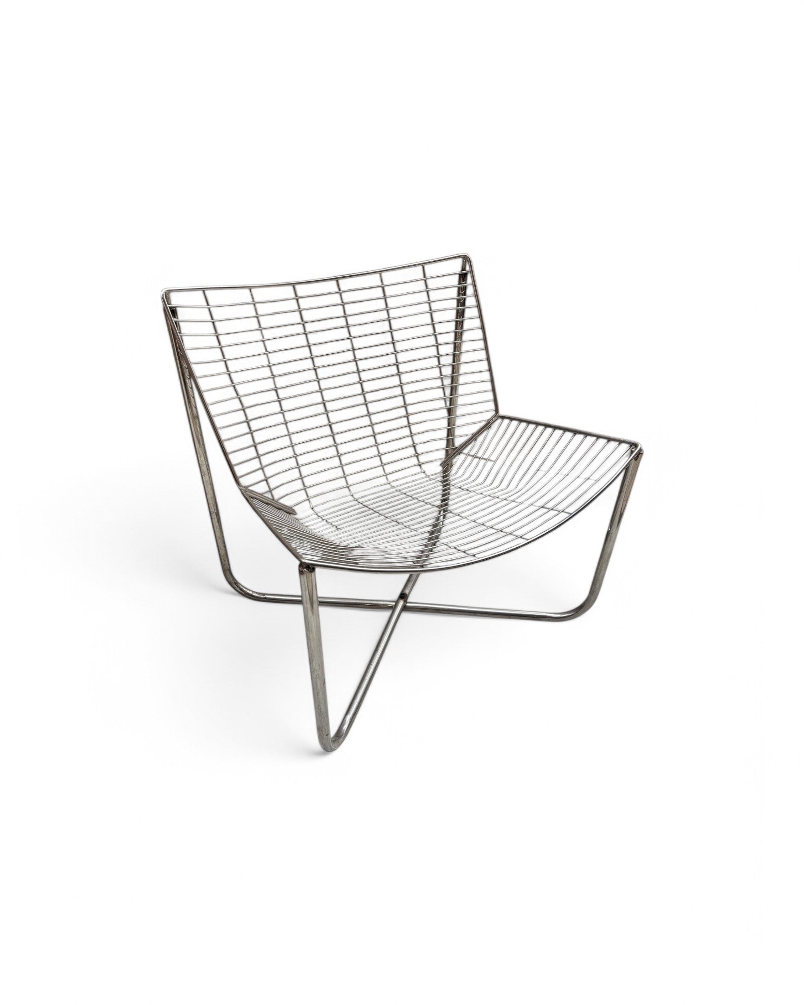 Architectural Steel Wire Lounge Chair