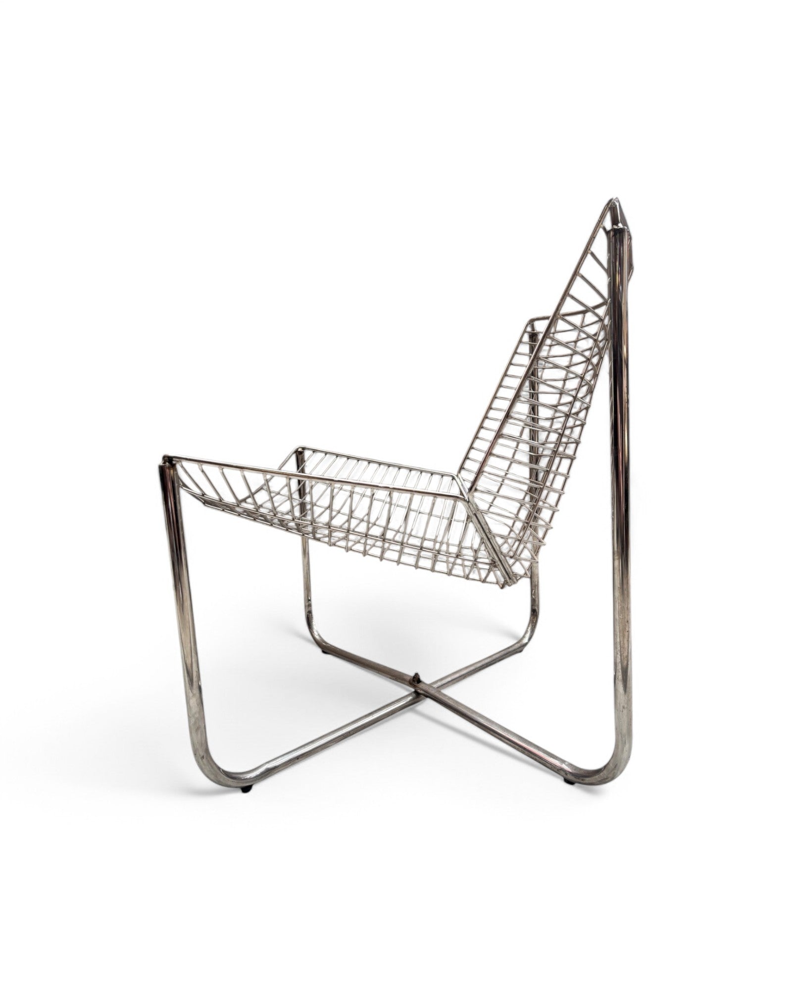 Architectural Steel Wire Lounge Chair