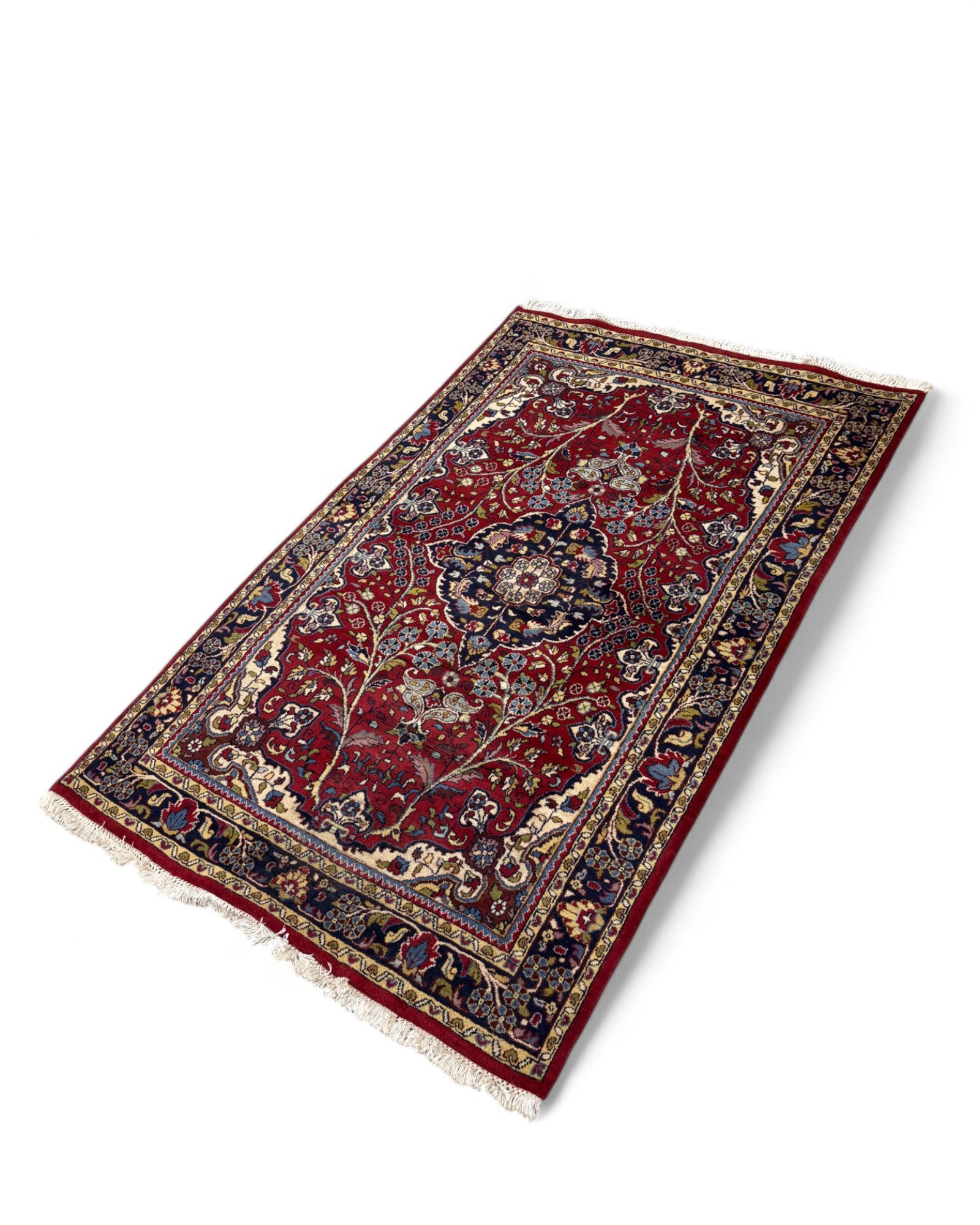 Vintage Persian Kashan Rug | 120 x 205cm