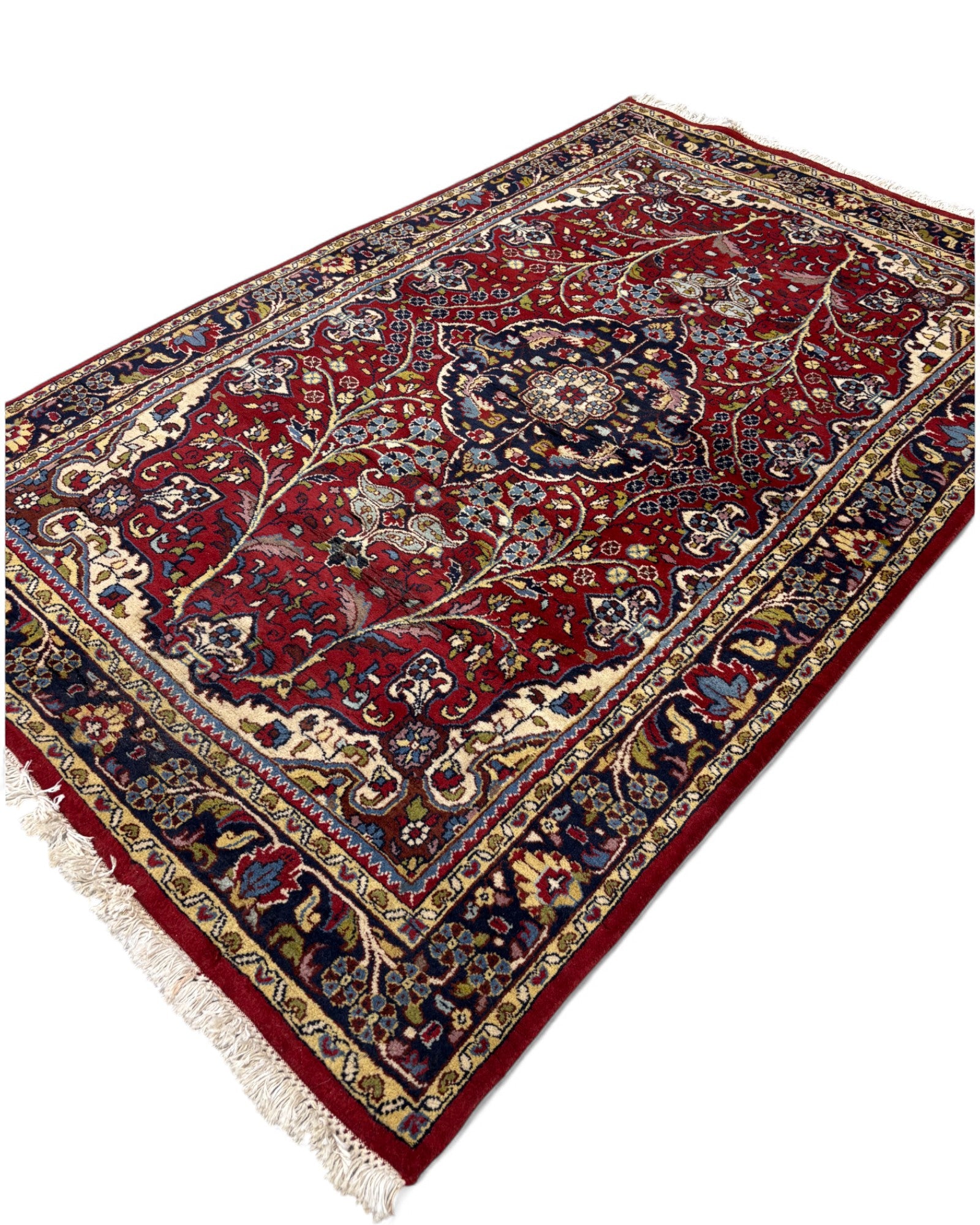 Vintage Persian Kashan Rug | 120 x 205cm