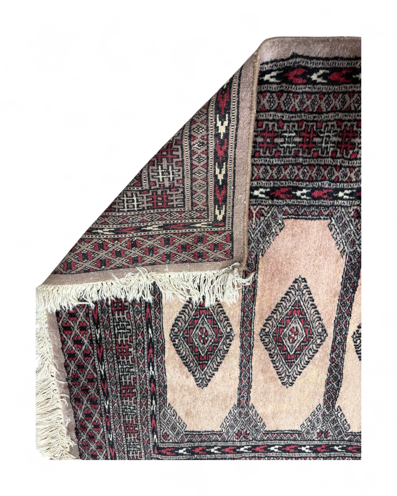 Hand-knotted Vintage Bokhara rug | 95 x 150cm